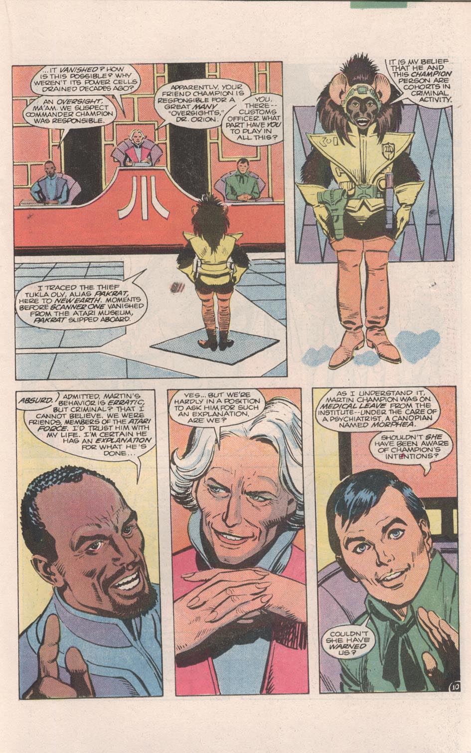 Read online Atari Force (1984) comic -  Issue #5 - 12