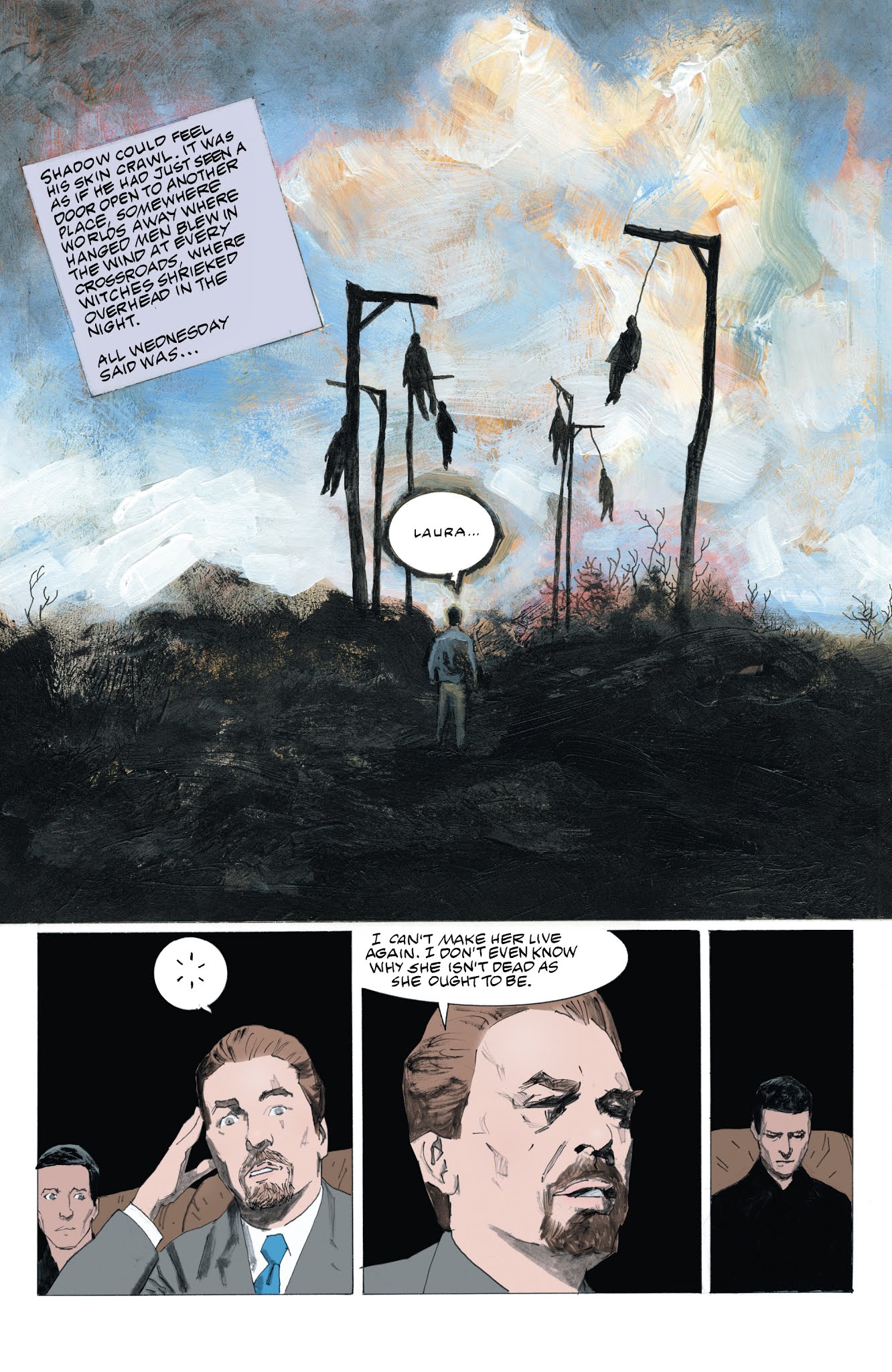 Read online American Gods: My Ainsel comic -  Issue #3 - 16