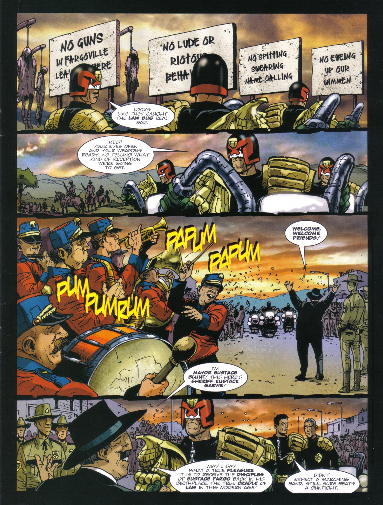 Read online Judge Dredd Origins comic -  Issue # TPB - 28