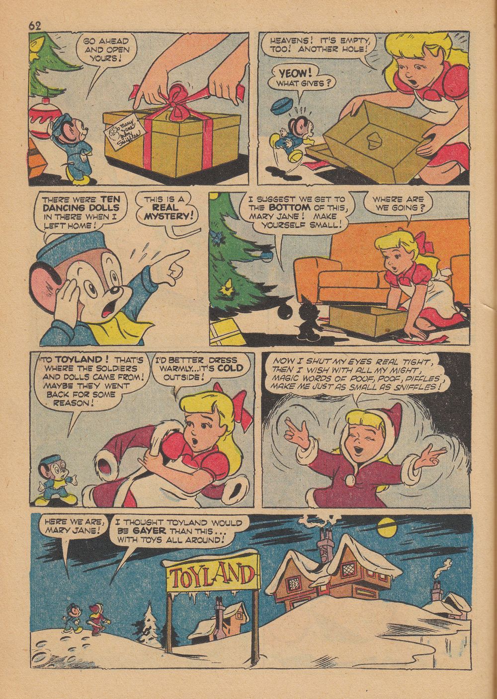 Read online Bugs Bunny's Christmas Funnies comic -  Issue # TPB 5 - 64