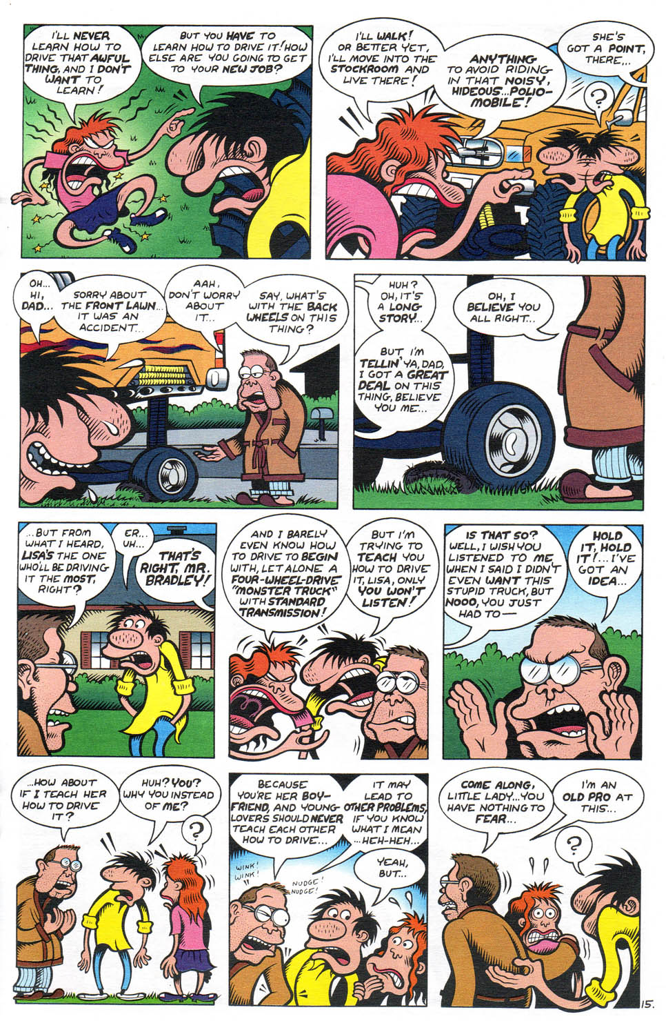 Read online Hate comic -  Issue #18 - 17