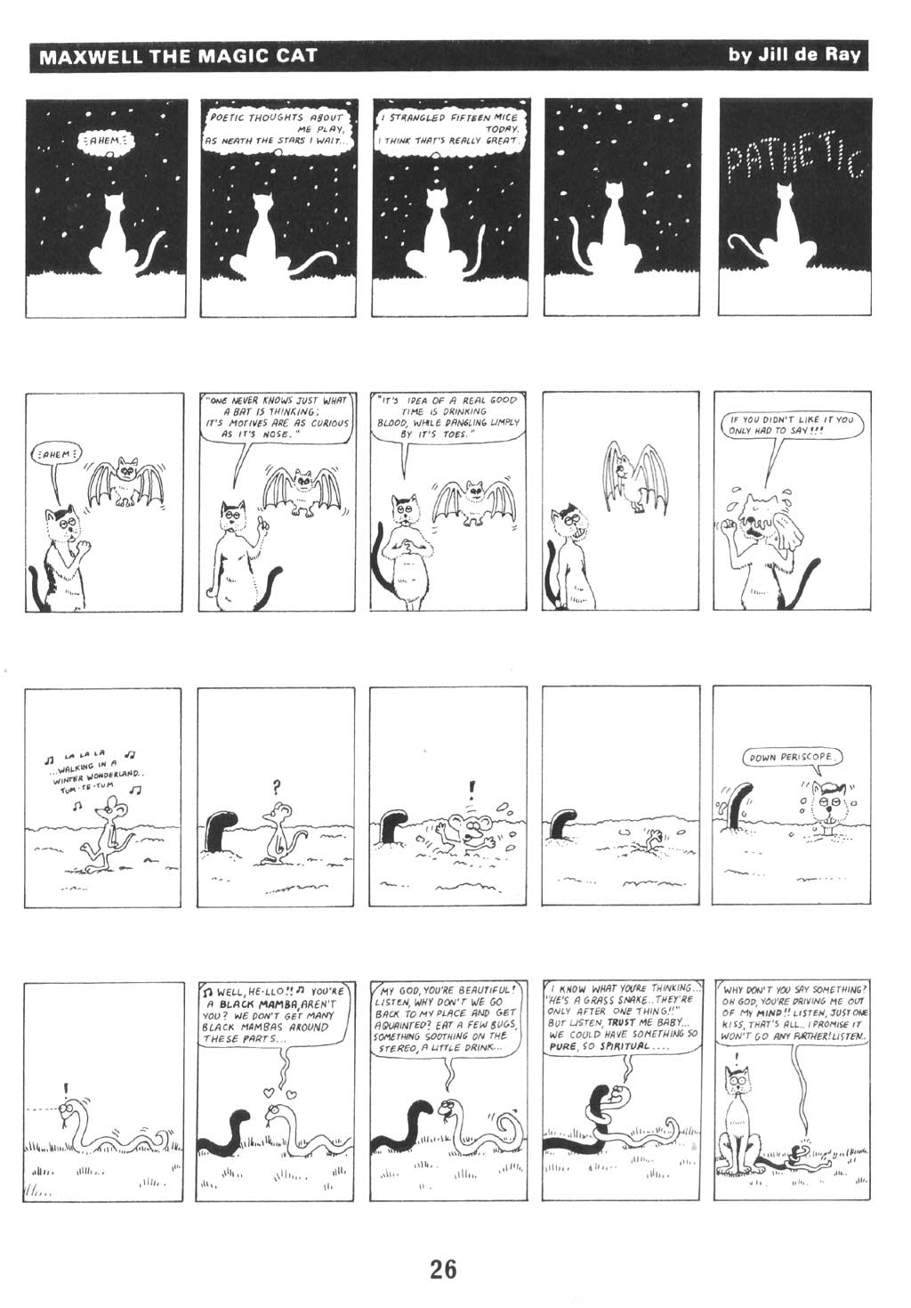 Read online Alan Moore's Maxwell the Magic Cat comic -  Issue #1 - 25