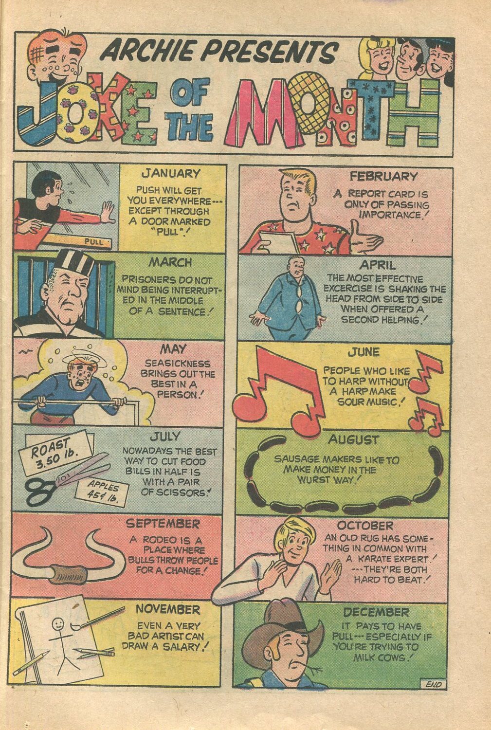 Read online Archie's Joke Book Magazine comic -  Issue #194 - 23
