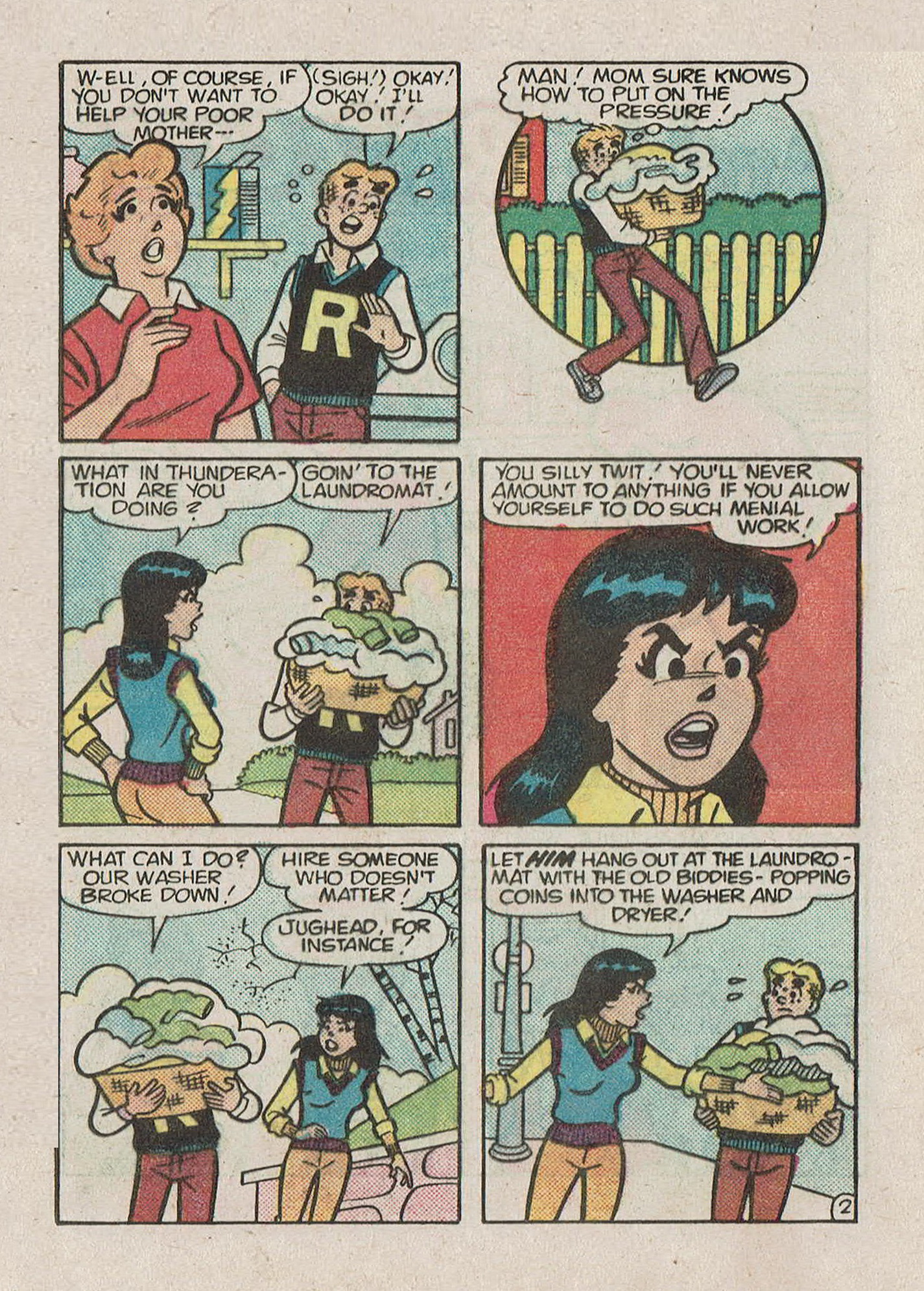 Read online Betty and Veronica Digest Magazine comic -  Issue #34 - 115