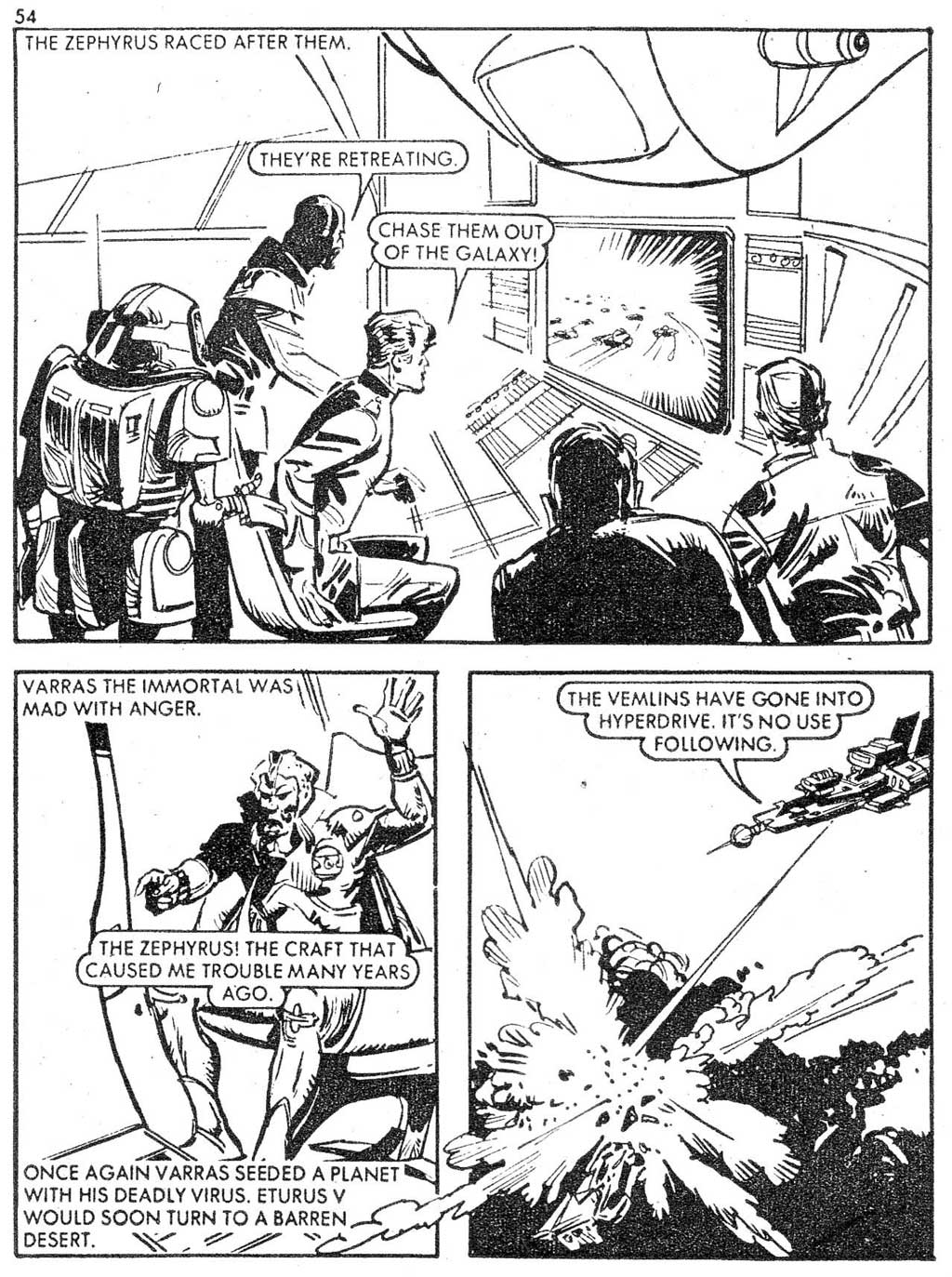 Read online Starblazer comic -  Issue #18 - 54