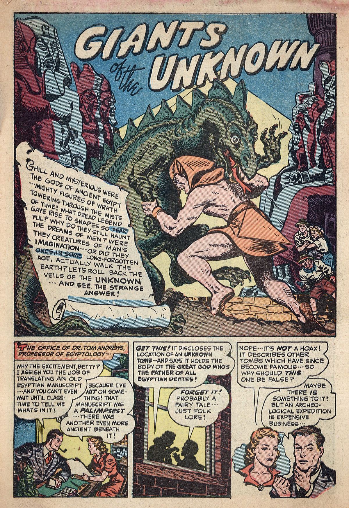 Read online Adventures Into The Unknown comic -  Issue #4 - 3