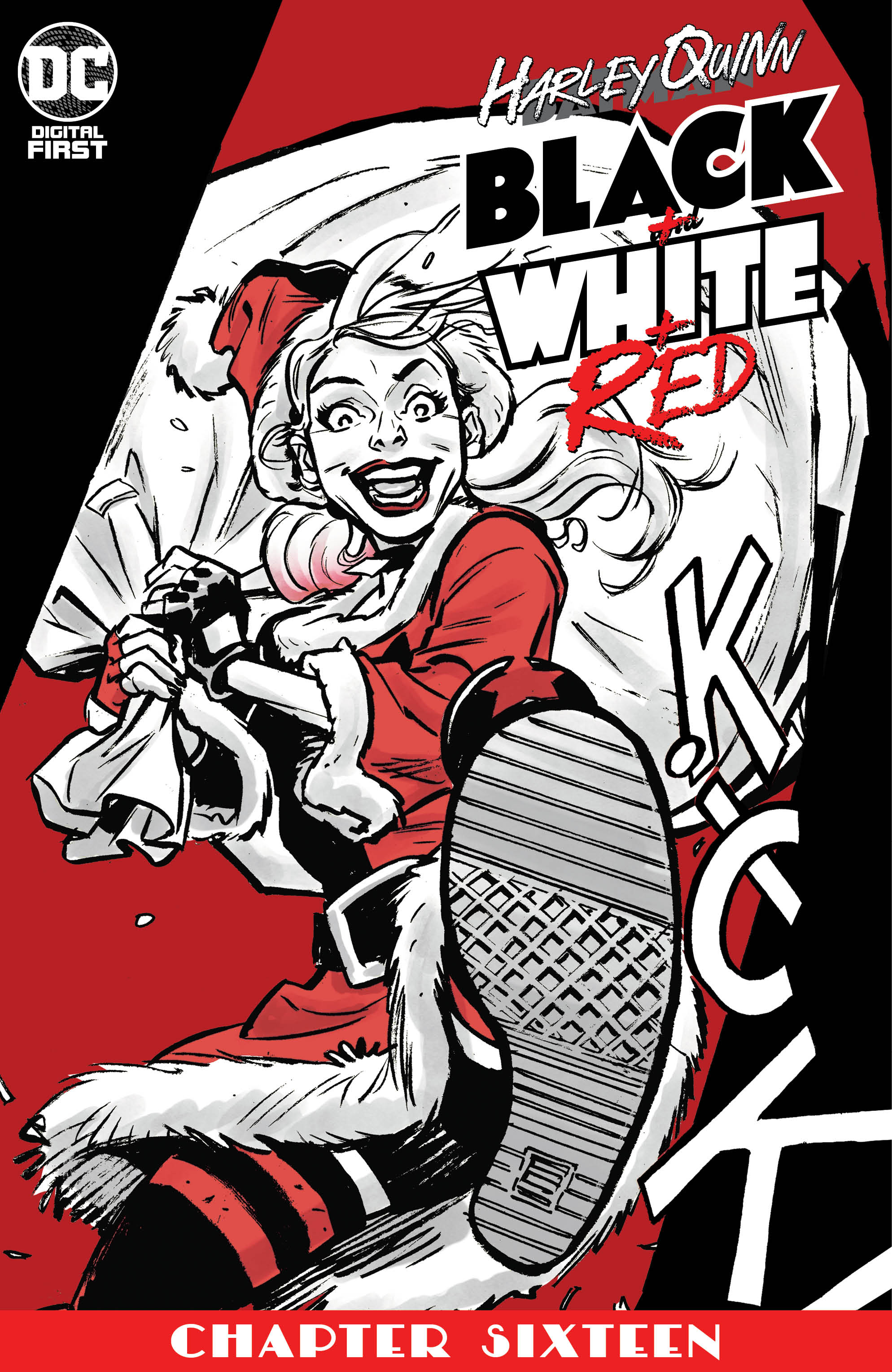 Read online Harley Quinn Black   White   Red comic -  Issue #16 - 2