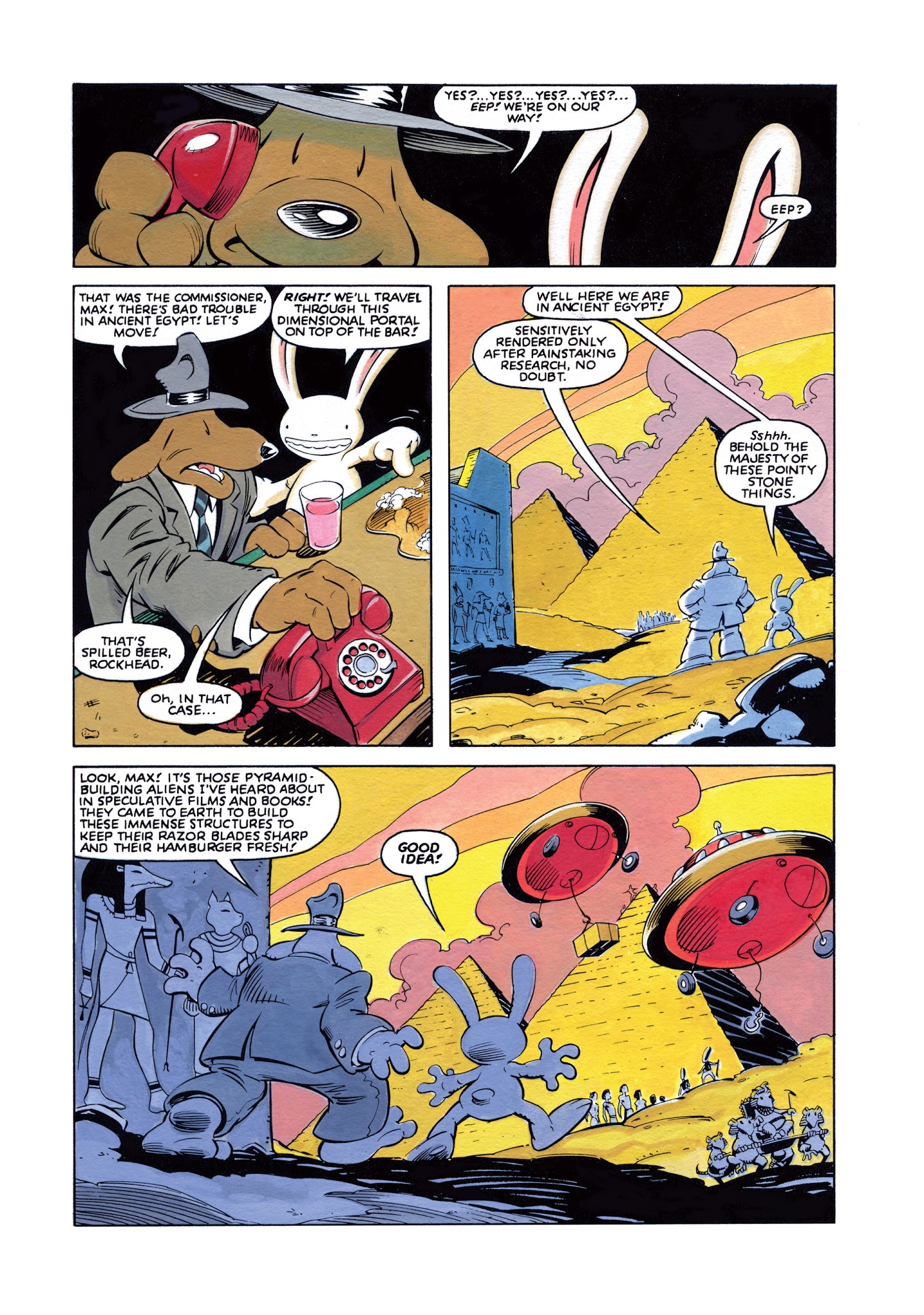 Read online Sam & Max Surfin' The Highway comic -  Issue # TPB - 150