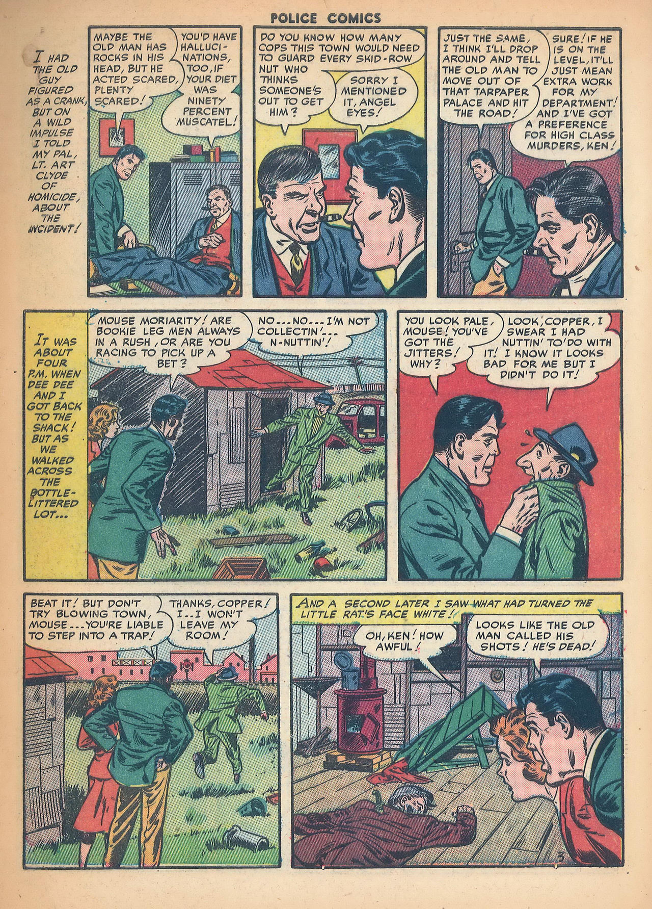 Read online Police Comics comic -  Issue #120 - 5