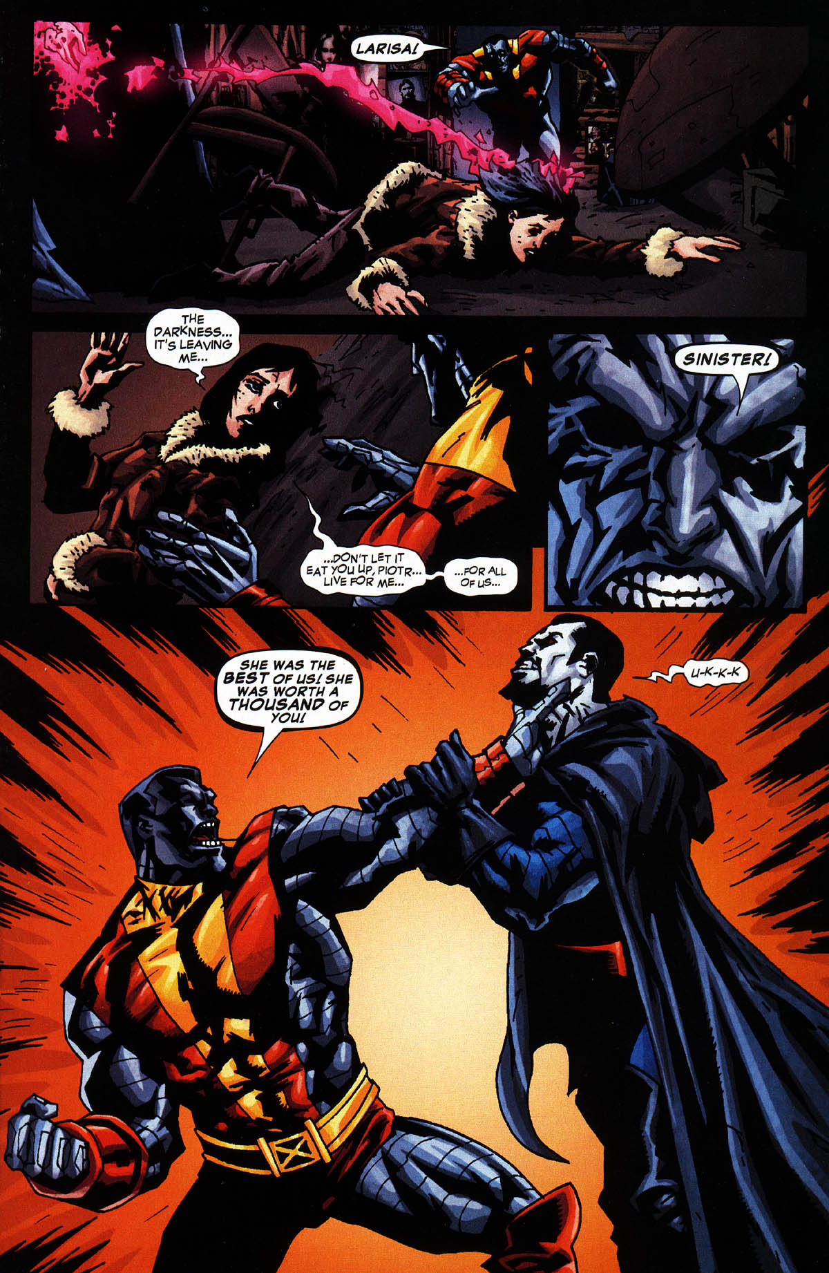 Read online X-Men: Colossus Bloodline comic -  Issue #4 - 23