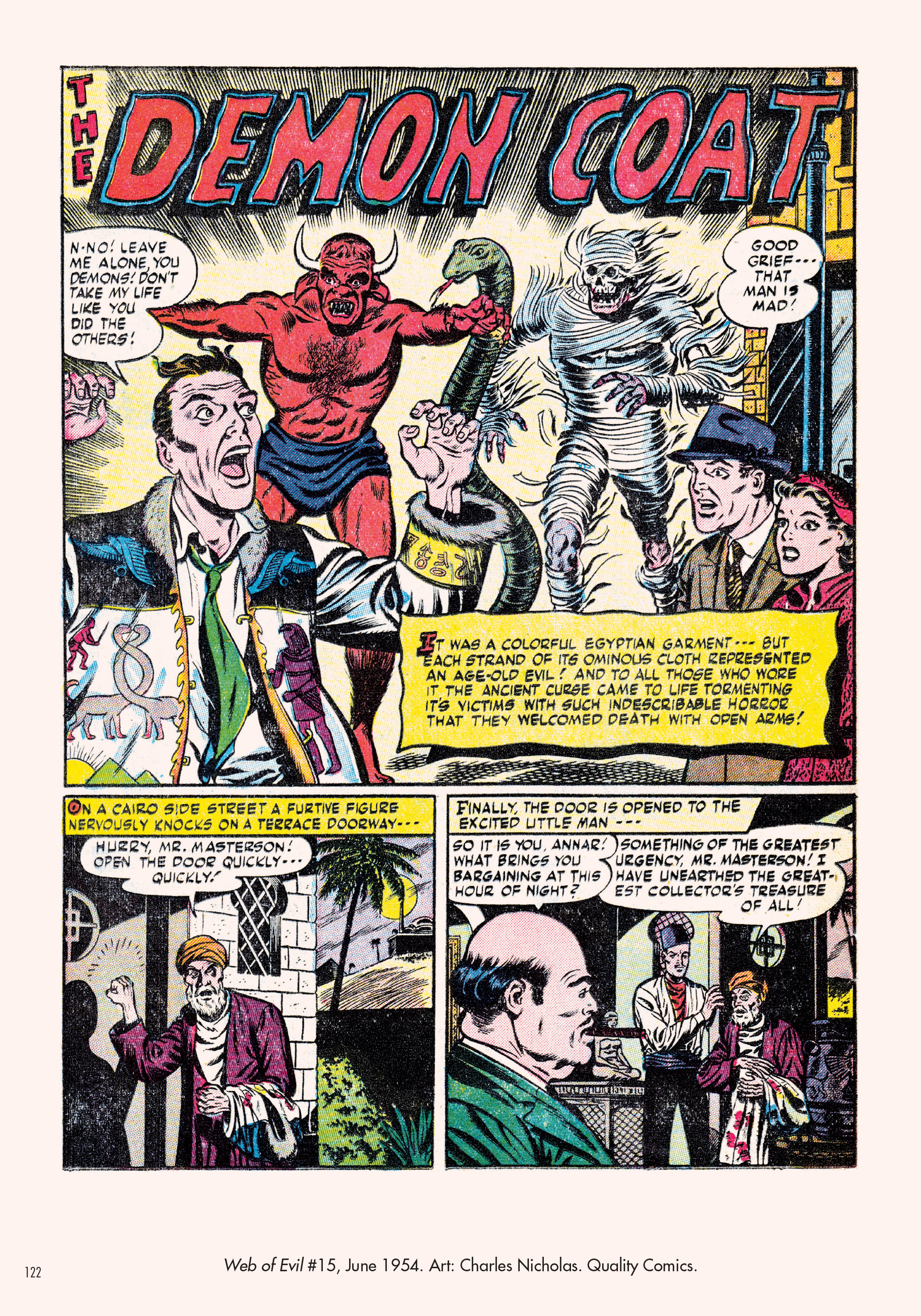 Read online Classic Monsters of Pre-Code Horror Comics: Mummies comic -  Issue # TPB - 122