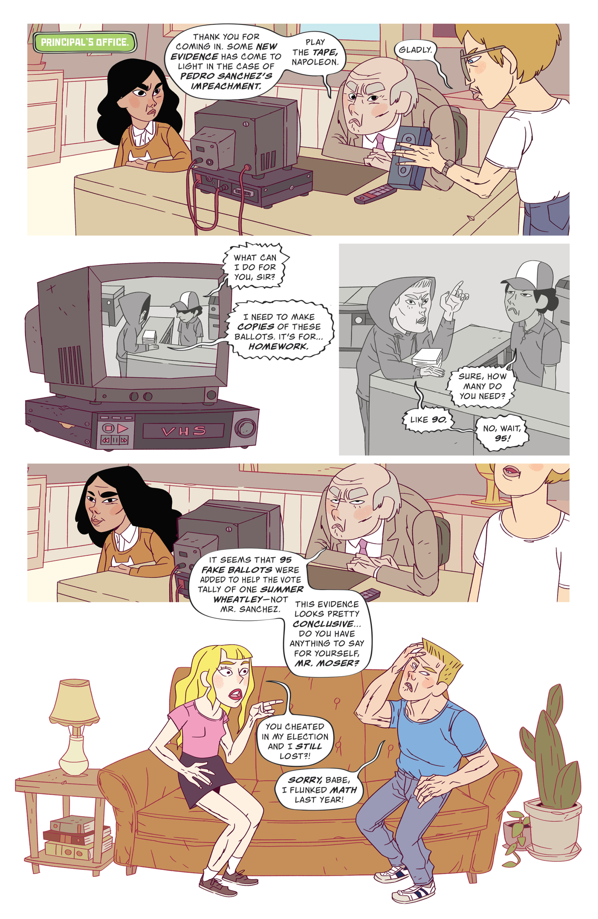 Read online Napoleon Dynamite comic -  Issue #4 - 3