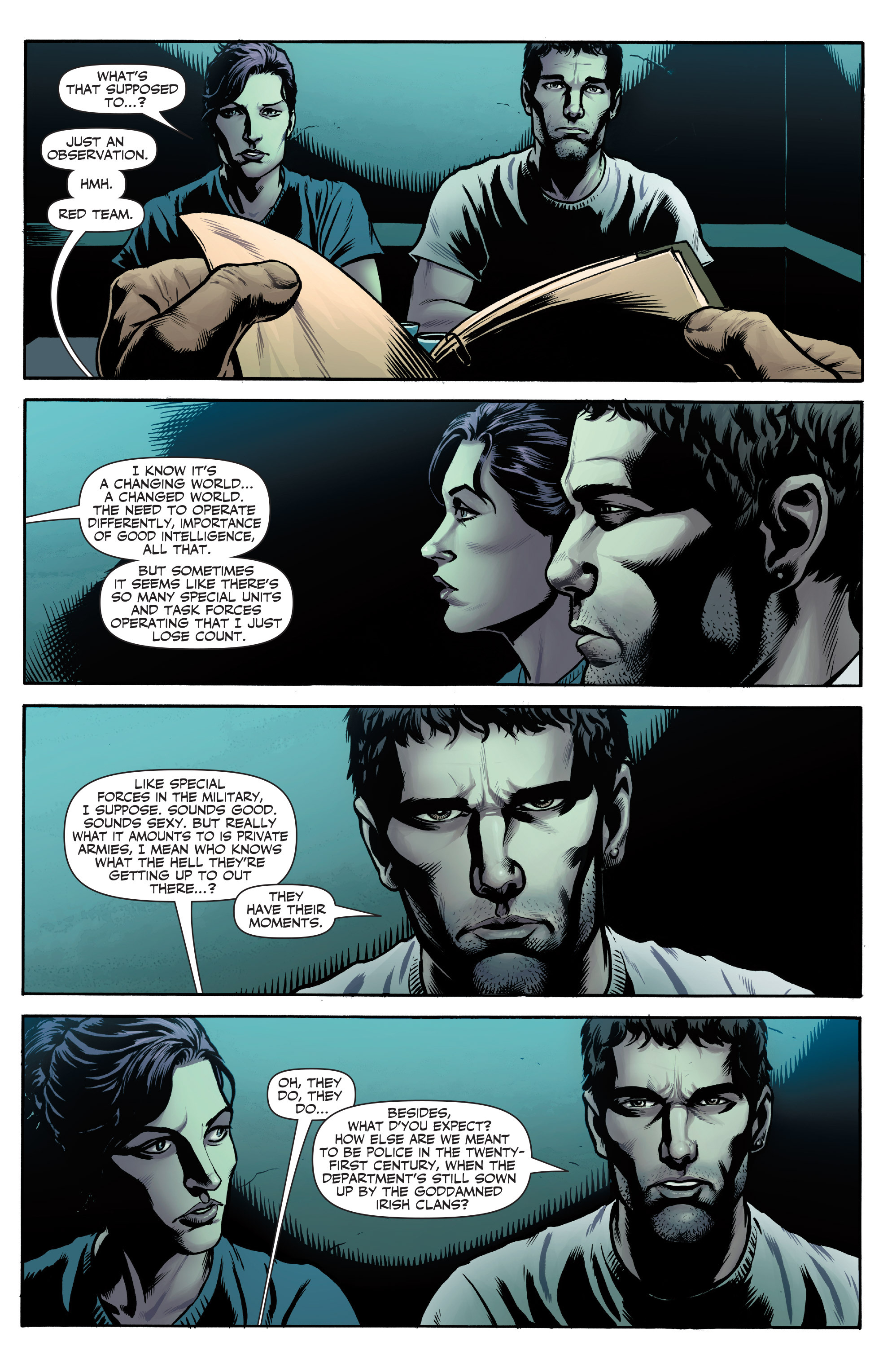 Read online Red Team comic -  Issue #7 - 4
