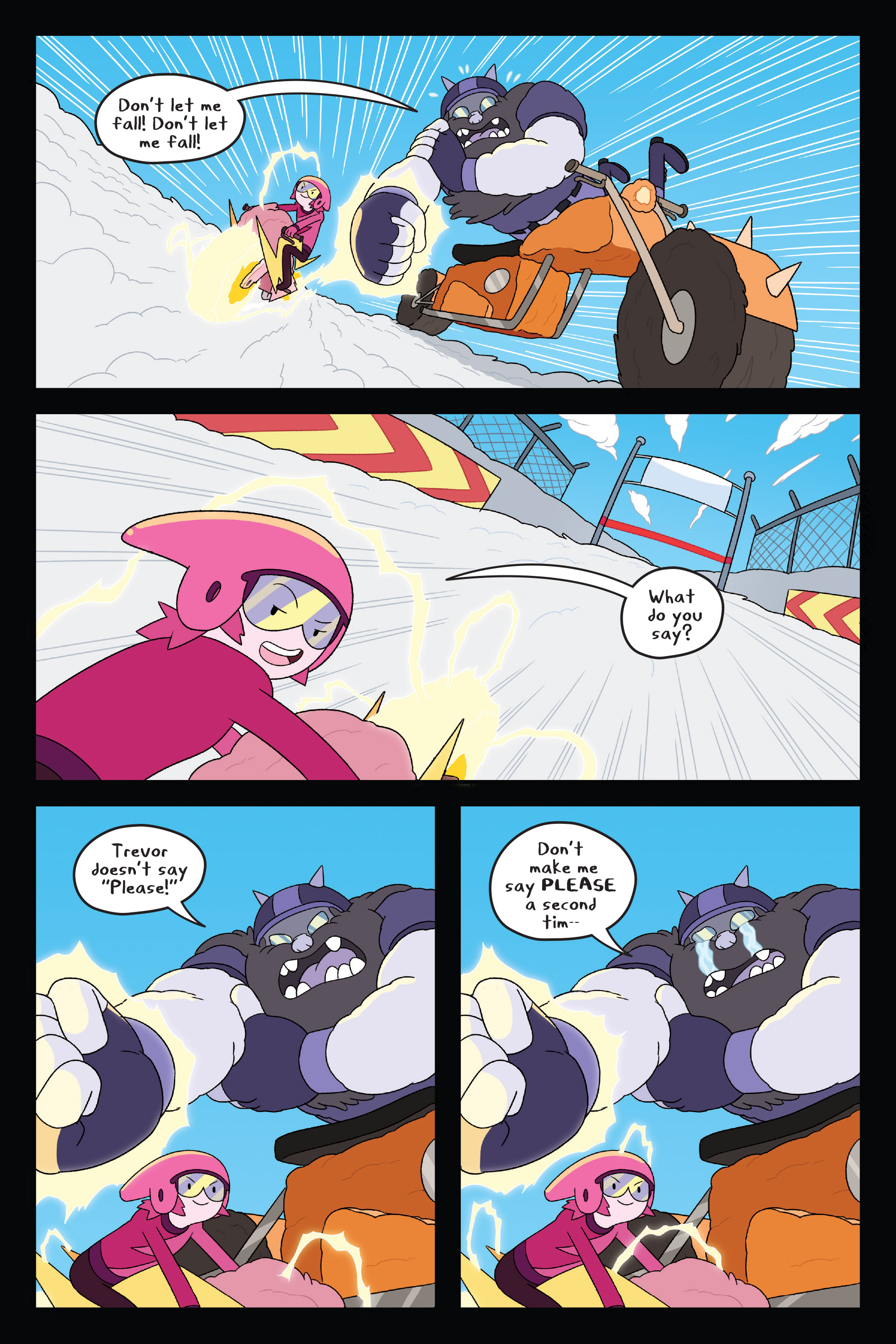 Read online Adventure Time: Thunder Road comic -  Issue # TPB - 98