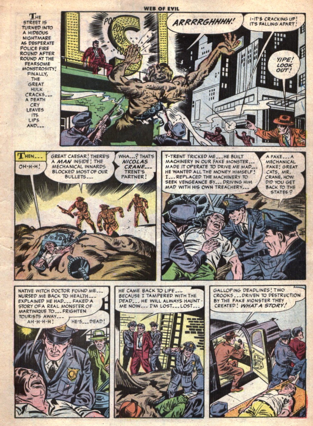 Read online Web of Evil comic -  Issue #20 - 12
