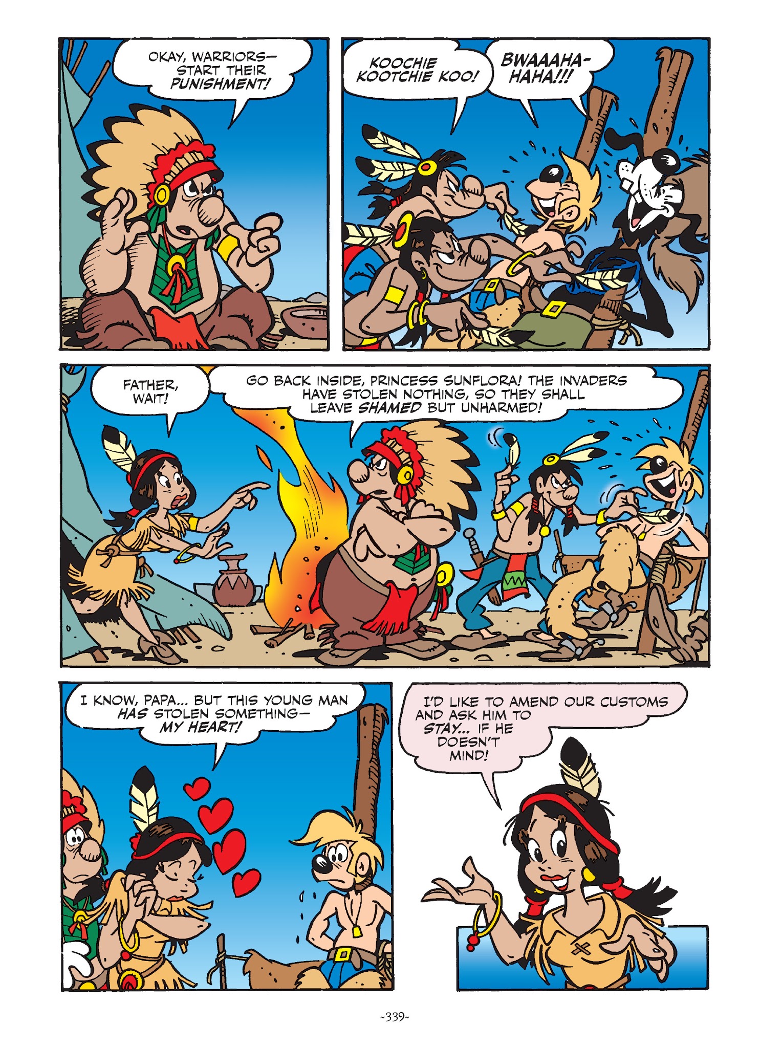 Read online Mickey and Donald: The Search For the Zodiac Stone comic -  Issue # TPB - 338