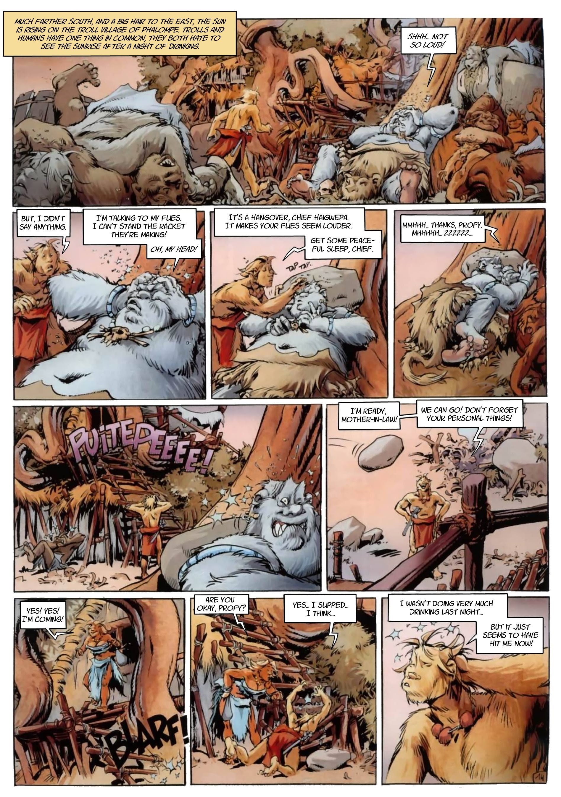 Read online Trolls of Troy comic -  Issue #6 - 18