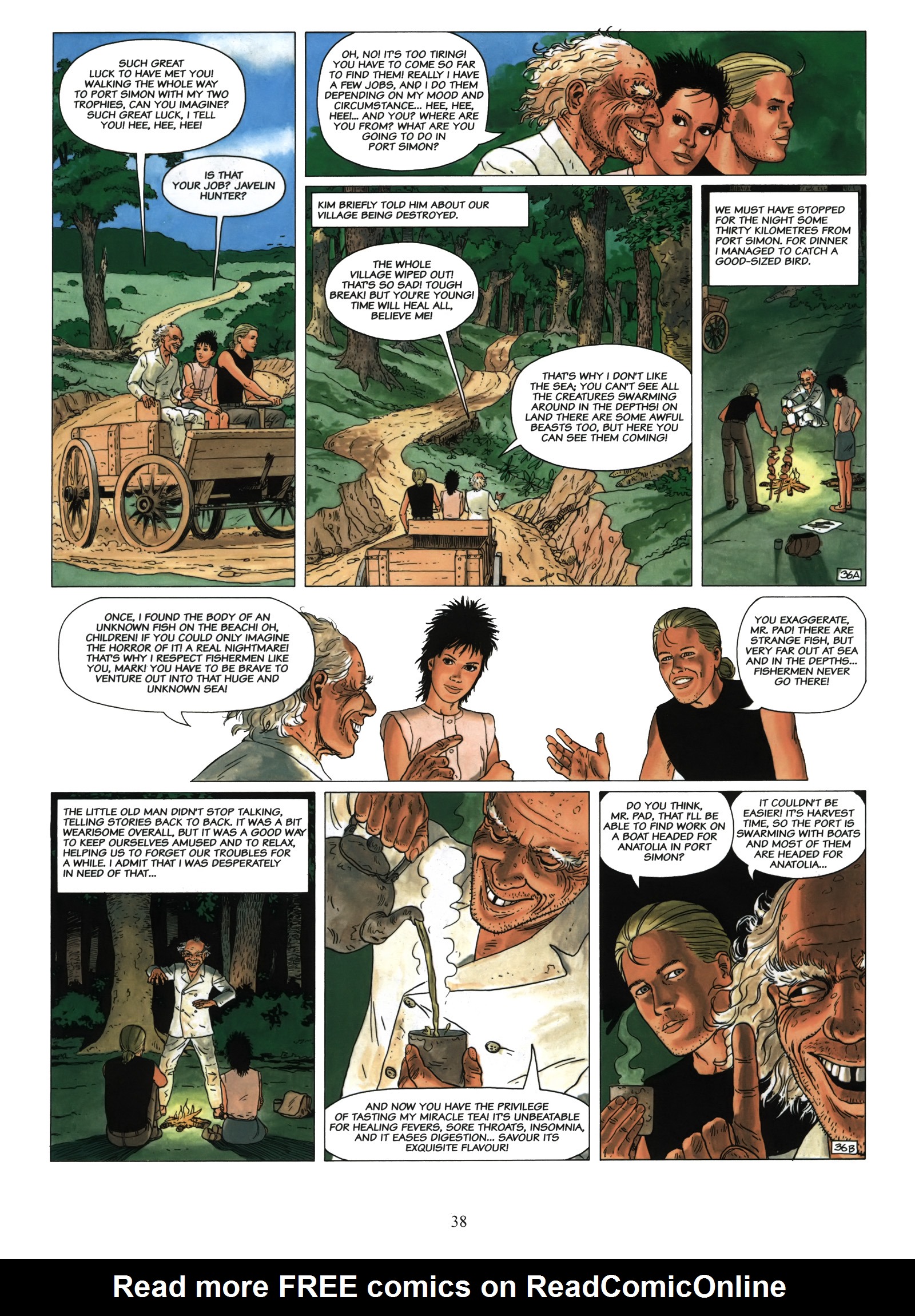 Read online Aldebaran comic -  Issue # TPB 1 - 40