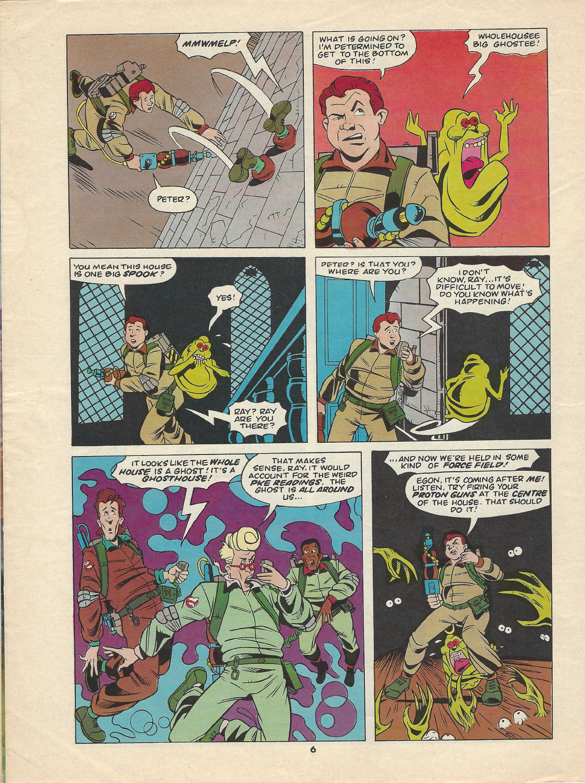 Read online The Real Ghostbusters comic -  Issue #51 - 6