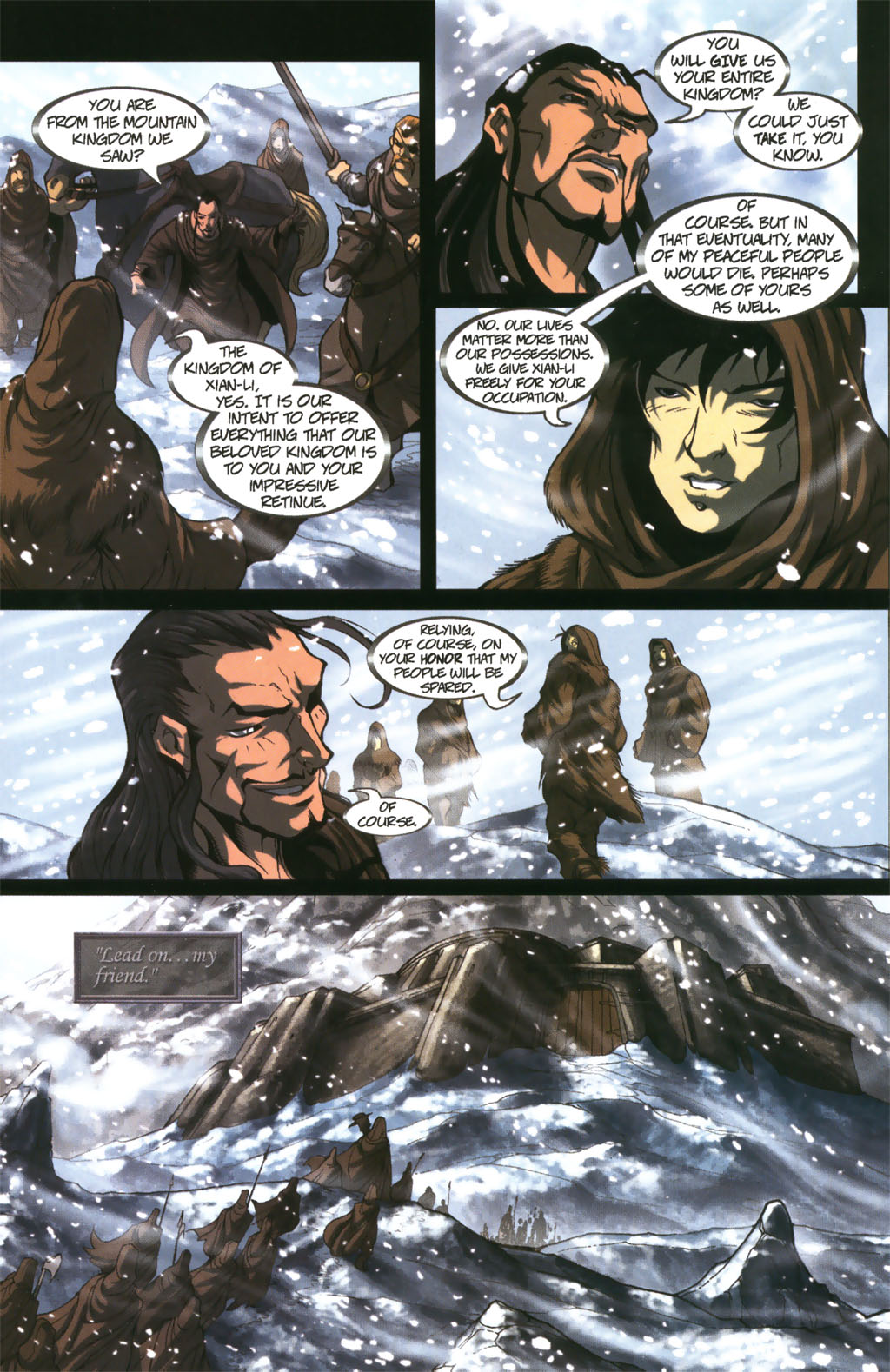 Read online Warlands: Dark Tide Rising comic -  Issue #4 - 23