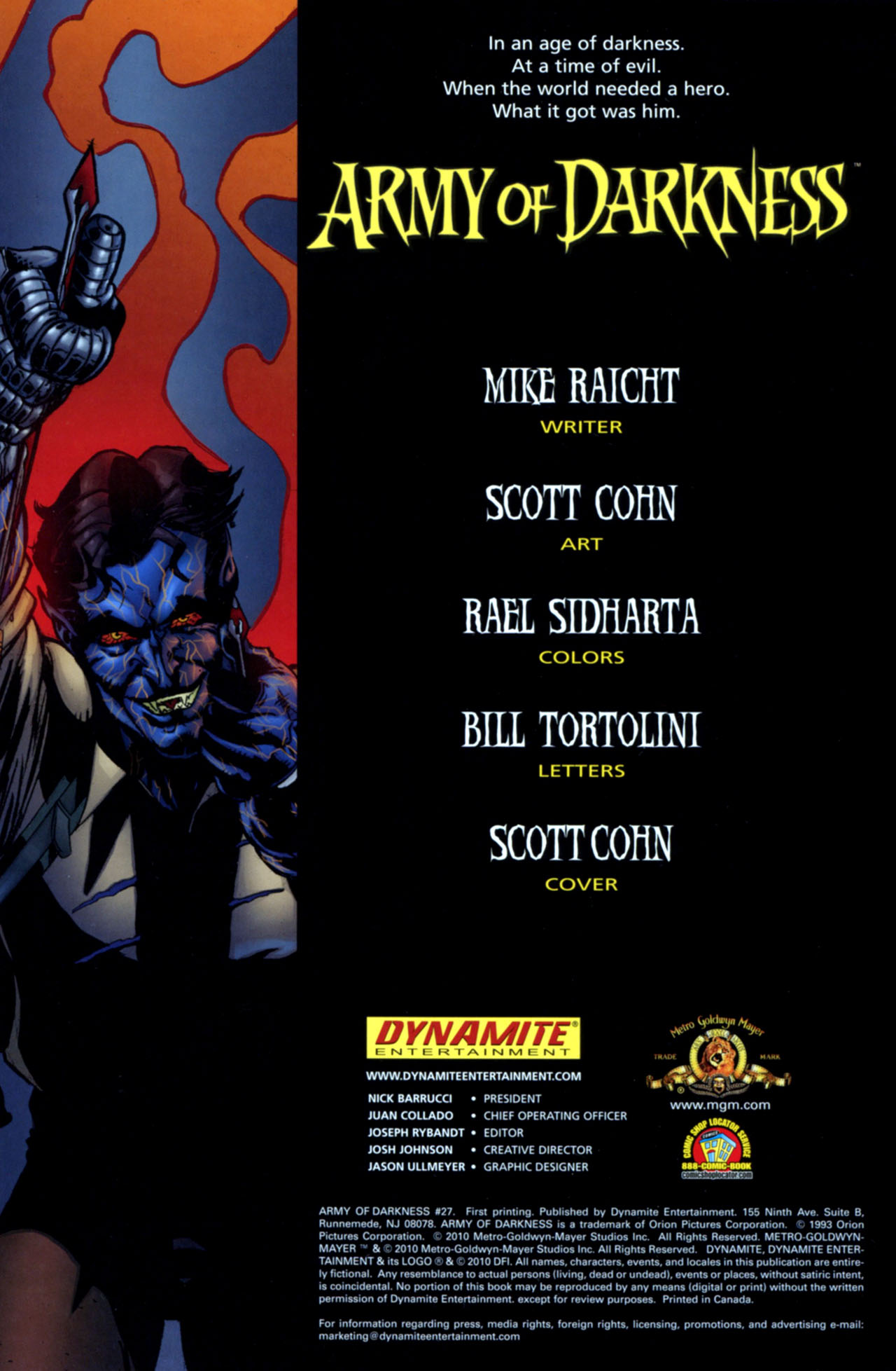 Read online Army of Darkness (2009) comic -  Issue #27 - 2