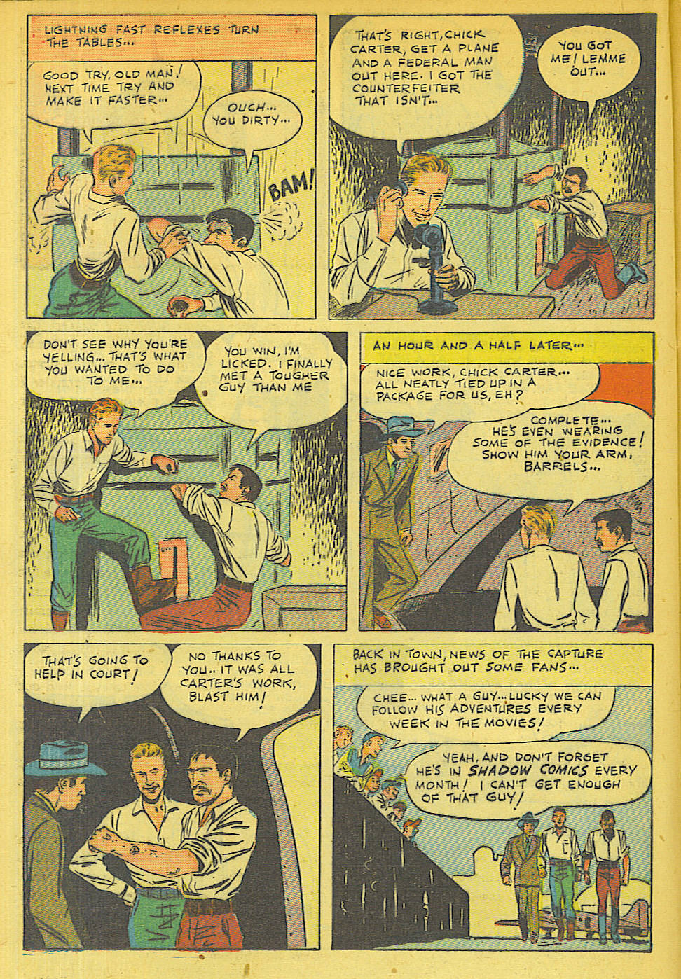 Read online Shadow Comics comic -  Issue #68 - 29