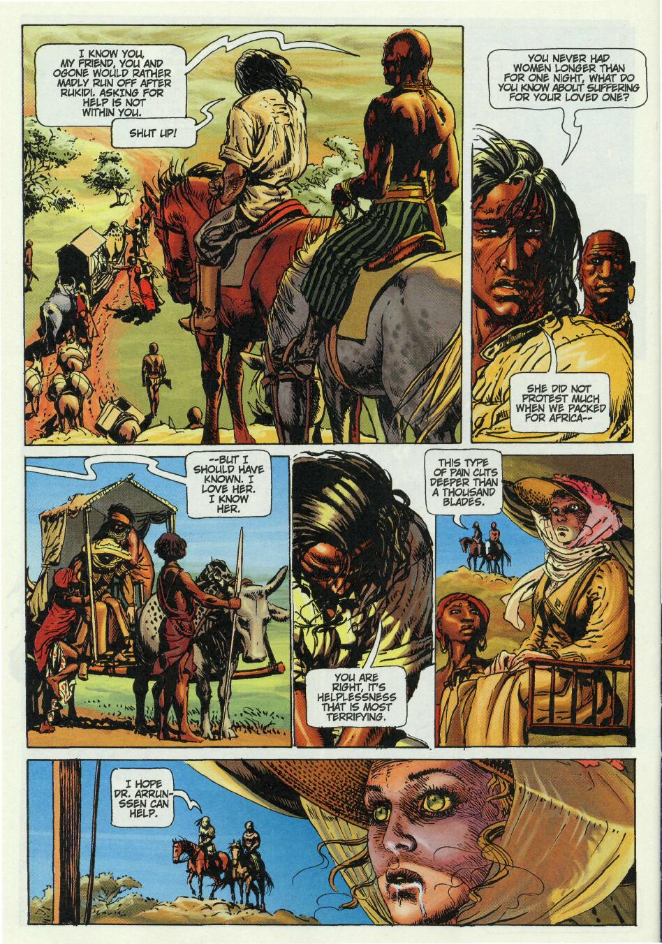 Read online Edgar Rice Burroughs' Tarzan: The Rivers of Blood comic -  Issue #2 - 28