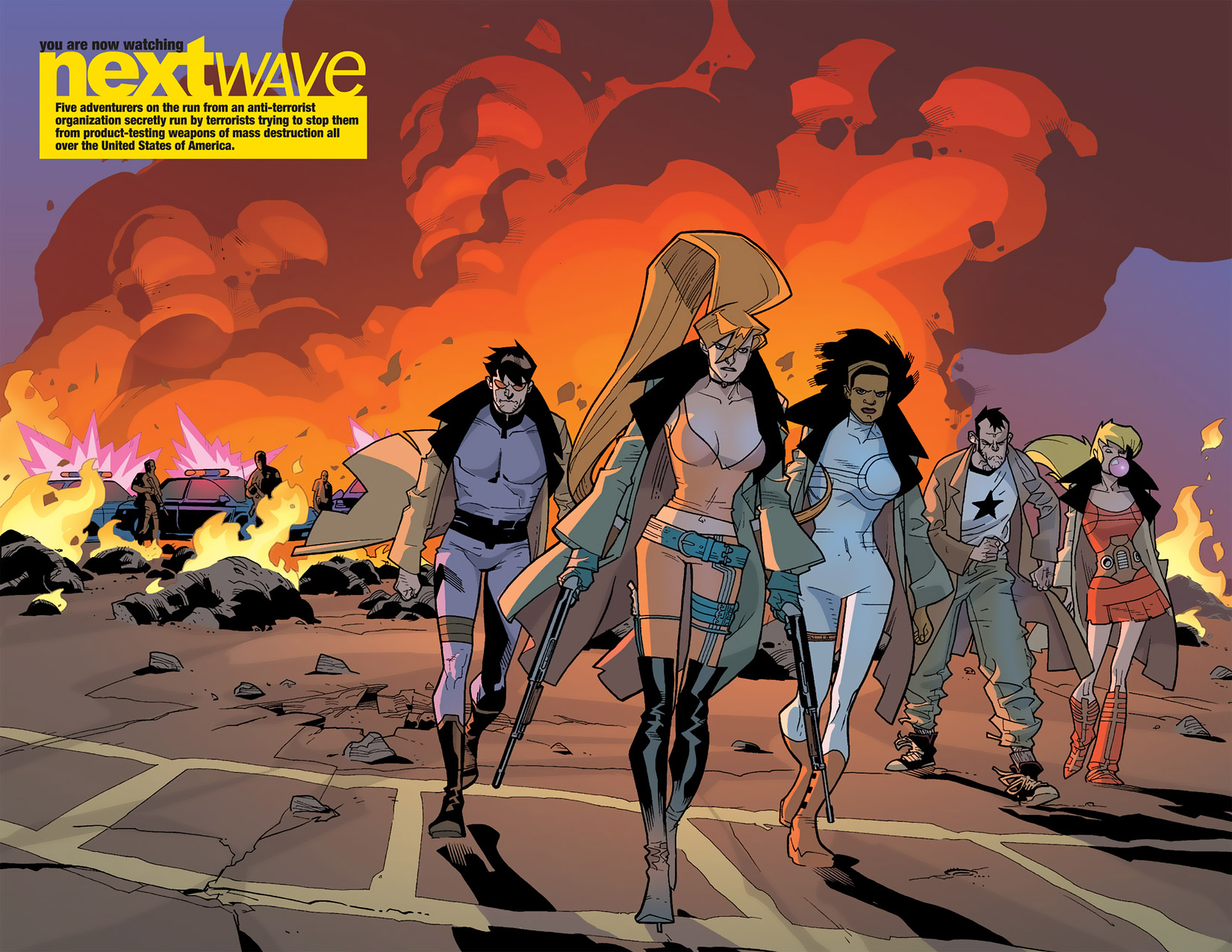 Read online Nextwave: Agents Of H.A.T.E. comic -  Issue #7 - 22