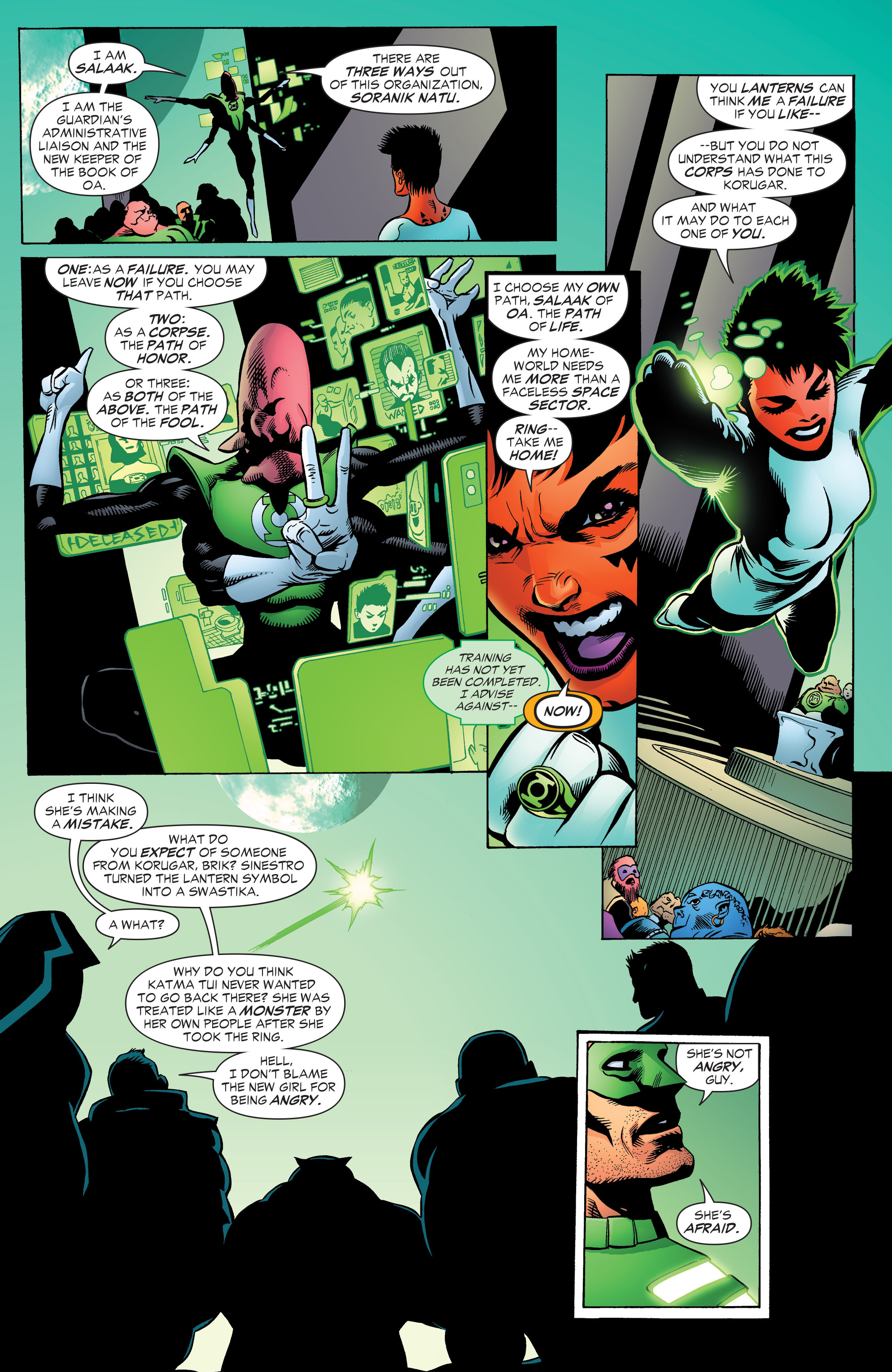Read online Green Lantern by Geoff Johns comic -  Issue # TPB 1 (Part 2) - 96