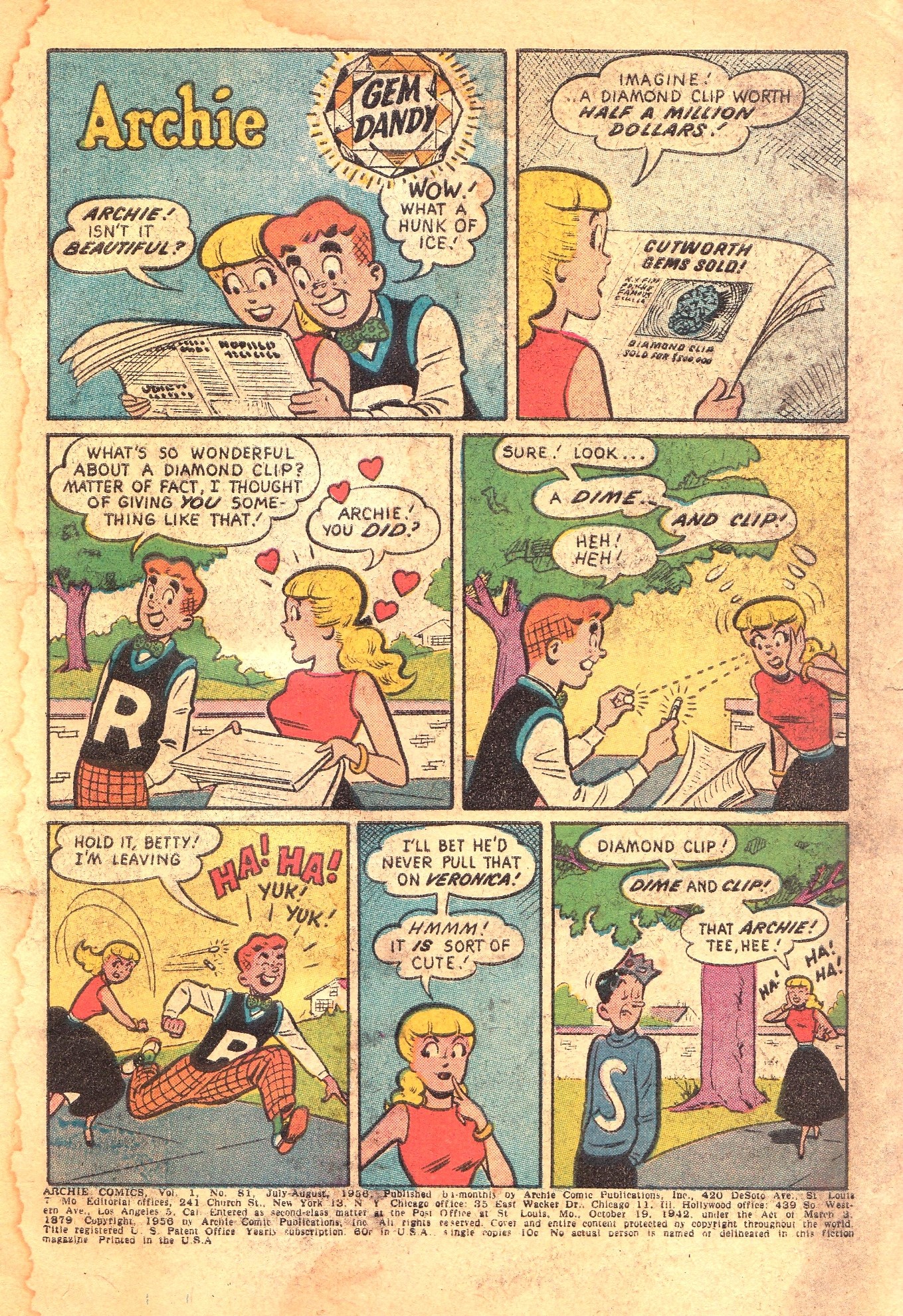 Read online Archie Comics comic -  Issue #081 - 4