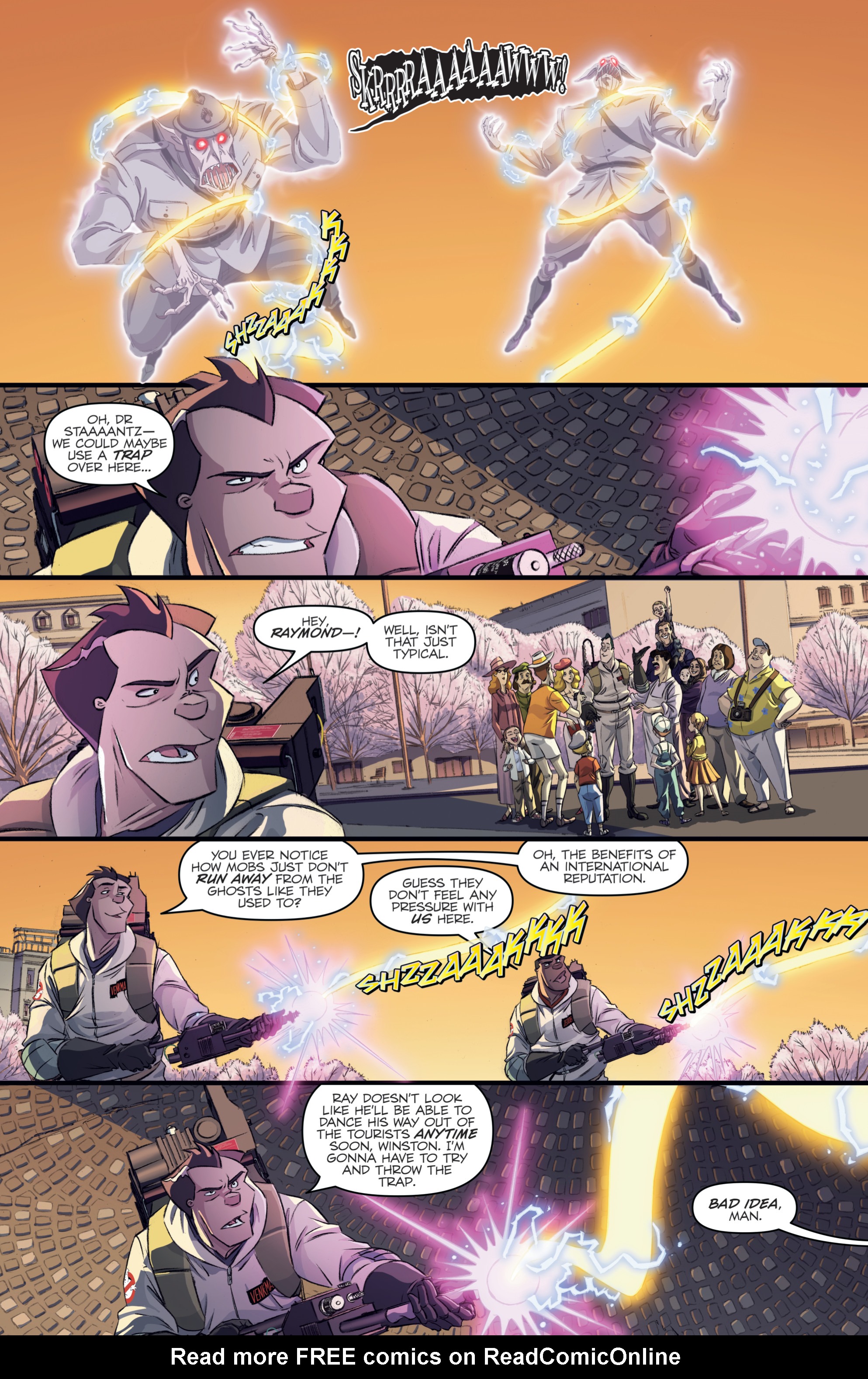 Read online Ghostbusters: International comic -  Issue #4 - 9