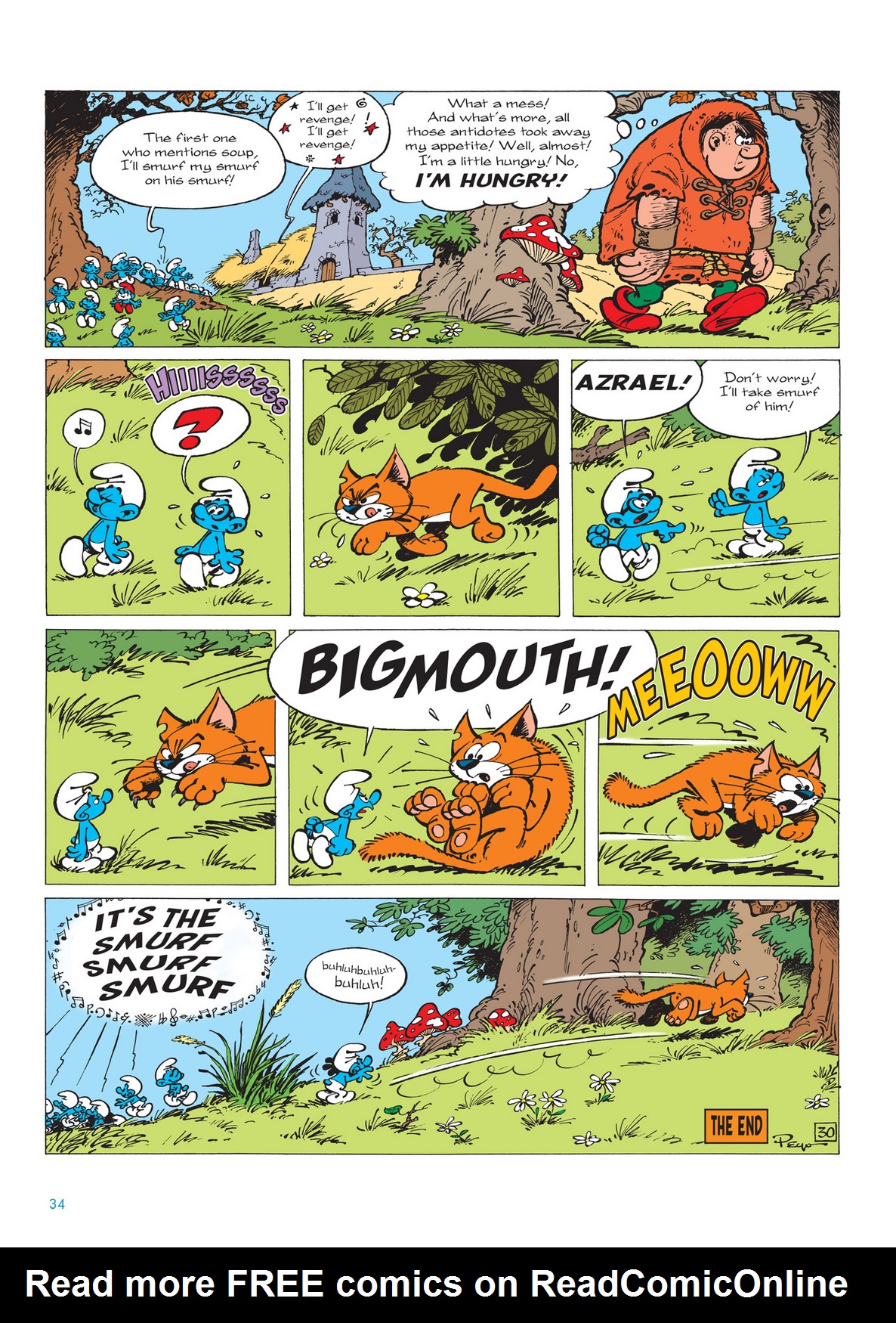Read online The Smurfs comic -  Issue #13 - 34