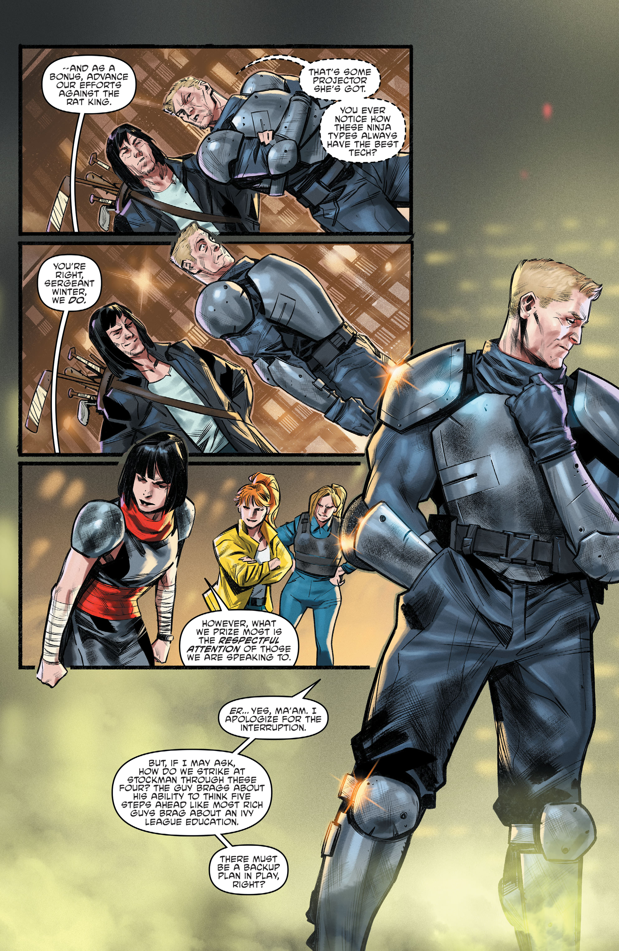 Read online Teenage Mutant Ninja Turtles: The Armageddon Game - The Alliance comic -  Issue #6 - 4