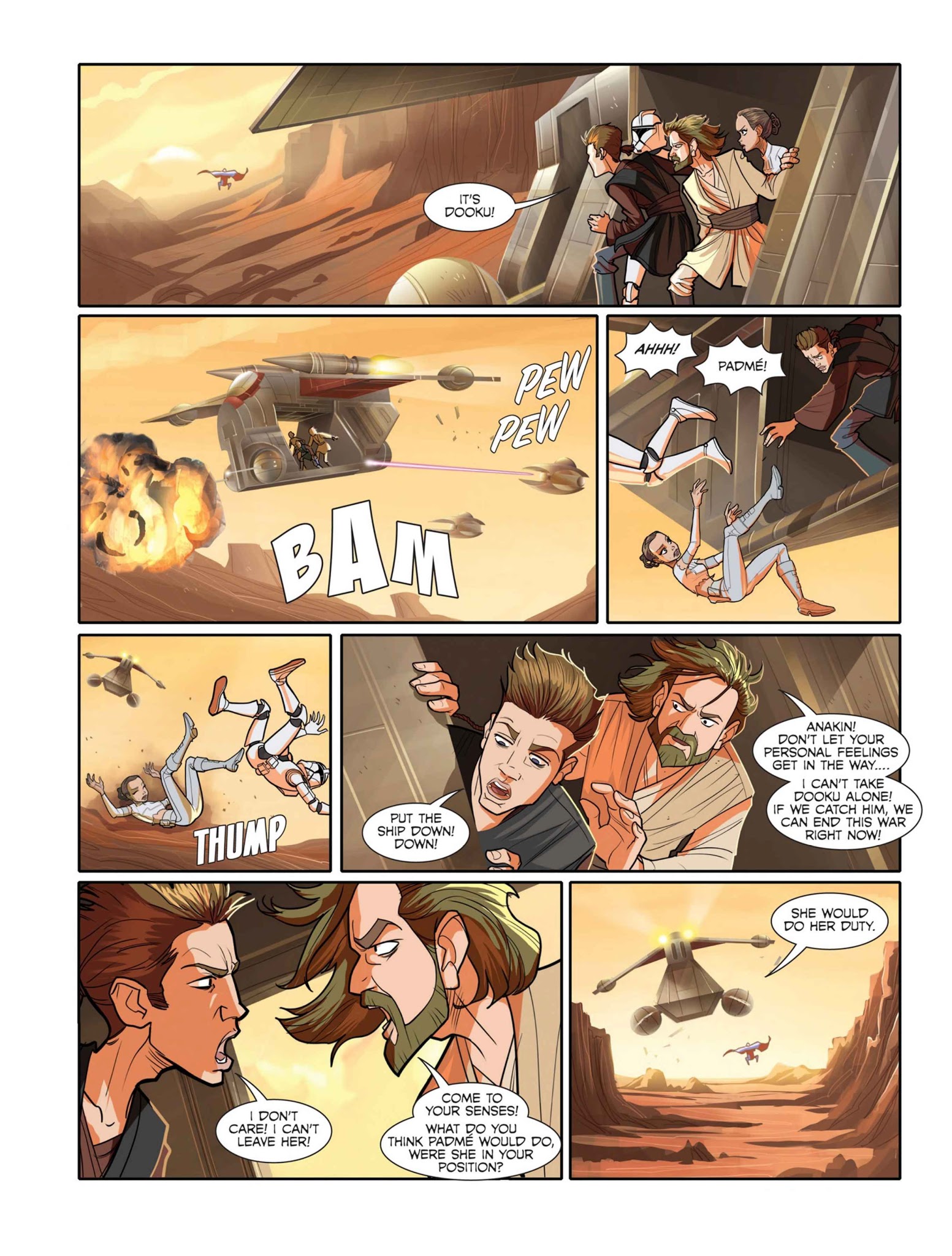 Read online Star Wars: The Prequel Trilogy: A Graphic Novel comic -  Issue # Full - 130