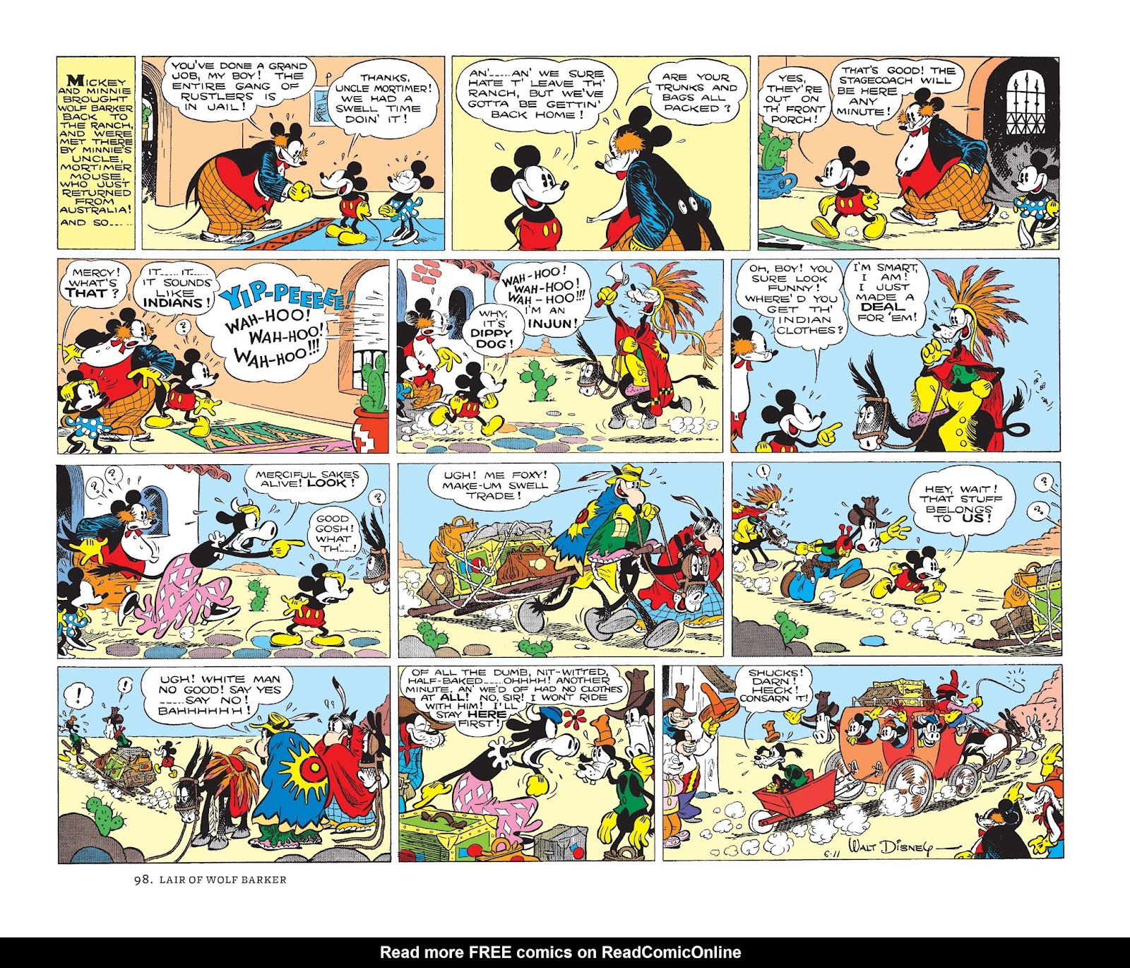 Walt Disney's Mickey Mouse Color Sundays issue TPB 1 (Part 1) - Page 98
