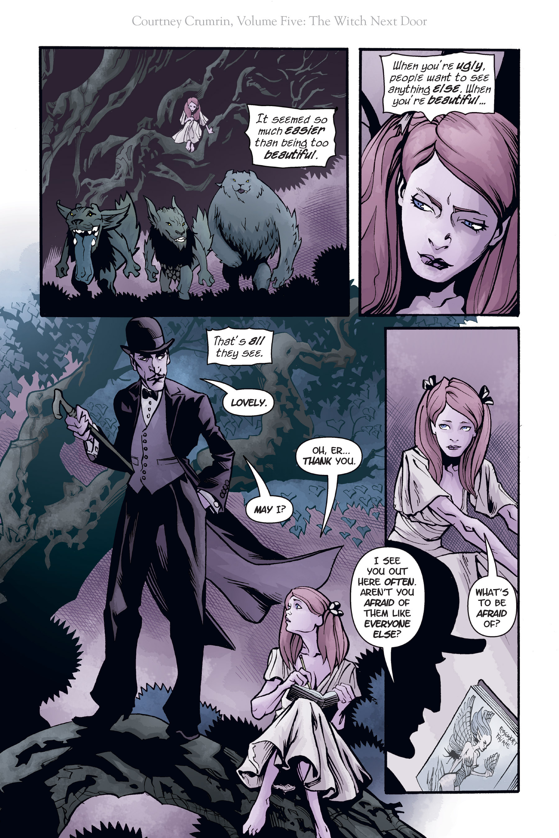 Read online Courtney Crumrin comic -  Issue # _TPB 5 - 111