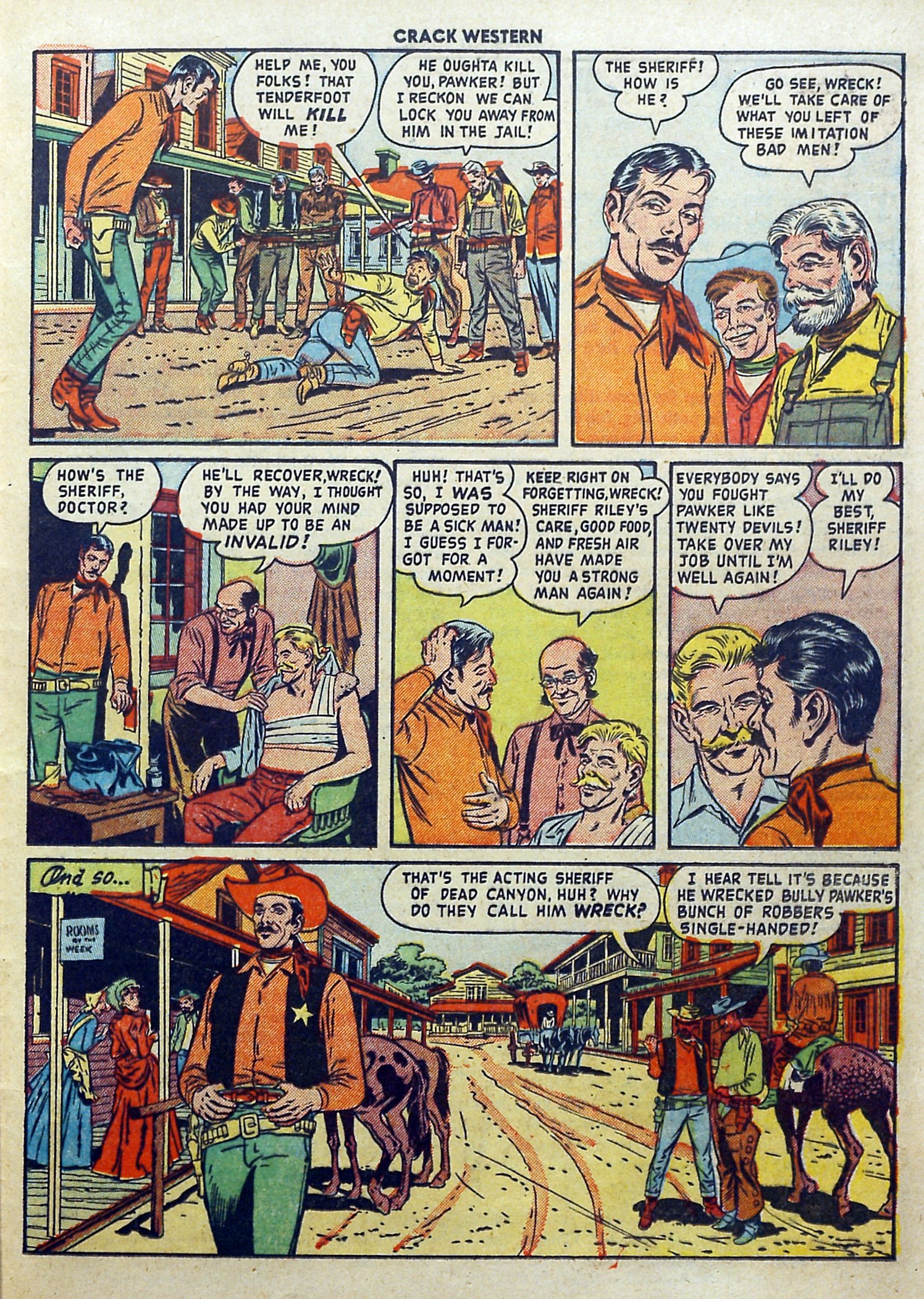 Read online Crack Western comic -  Issue #64 - 25