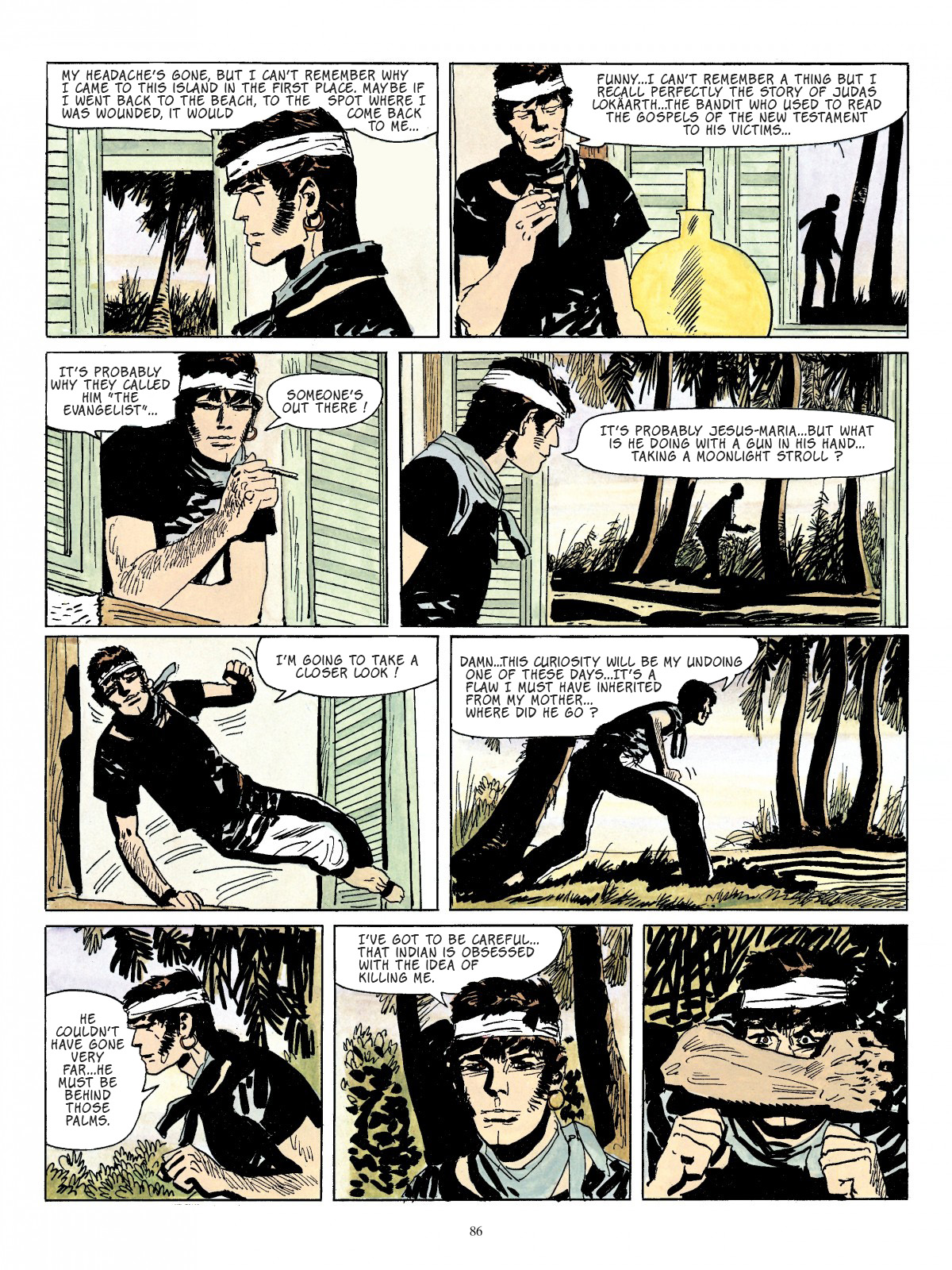 Read online Corto Maltese comic -  Issue # TPB 4 - 75