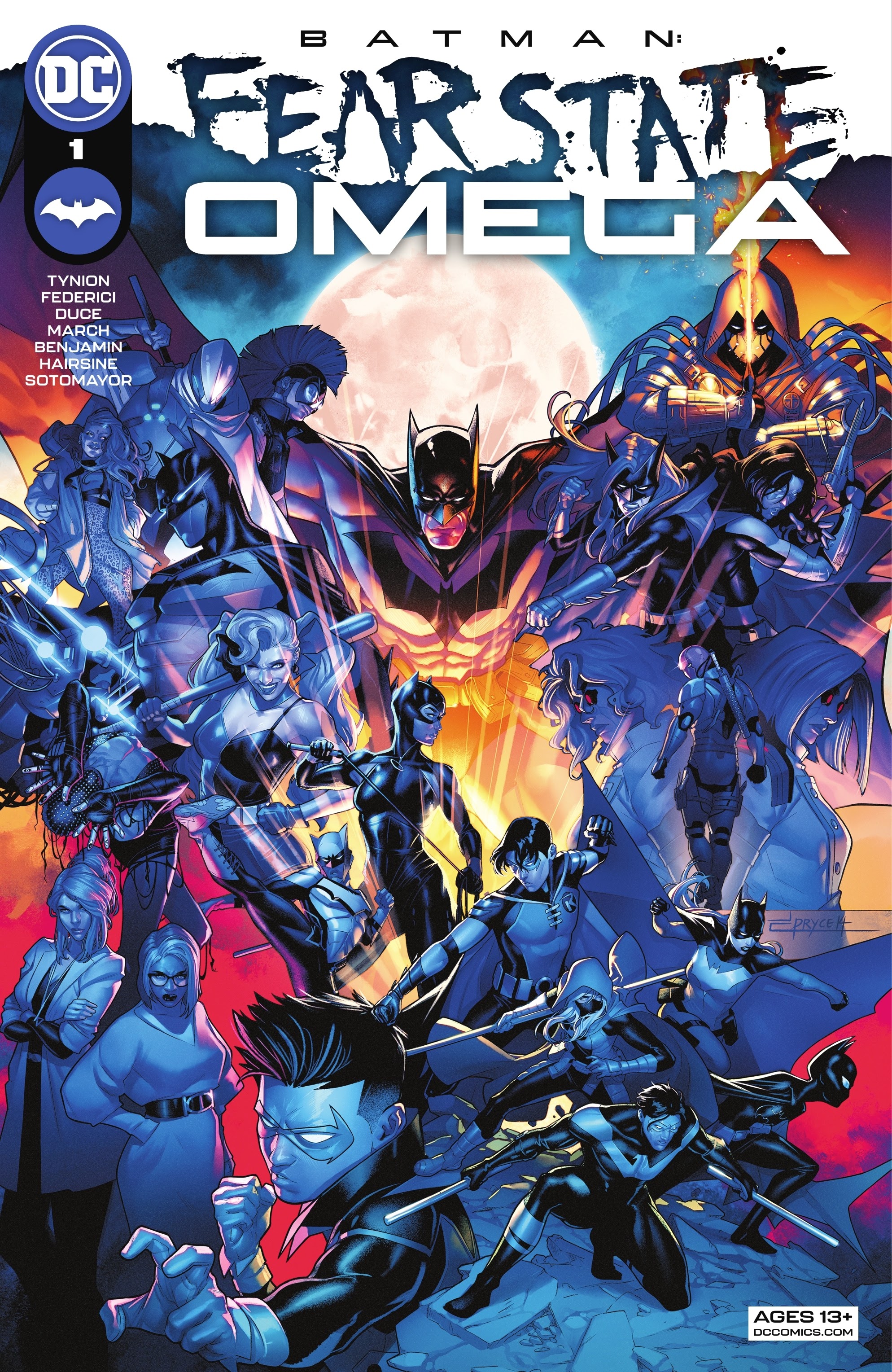 Read online Batman: Fear State: Omega comic -  Issue #1 - 1