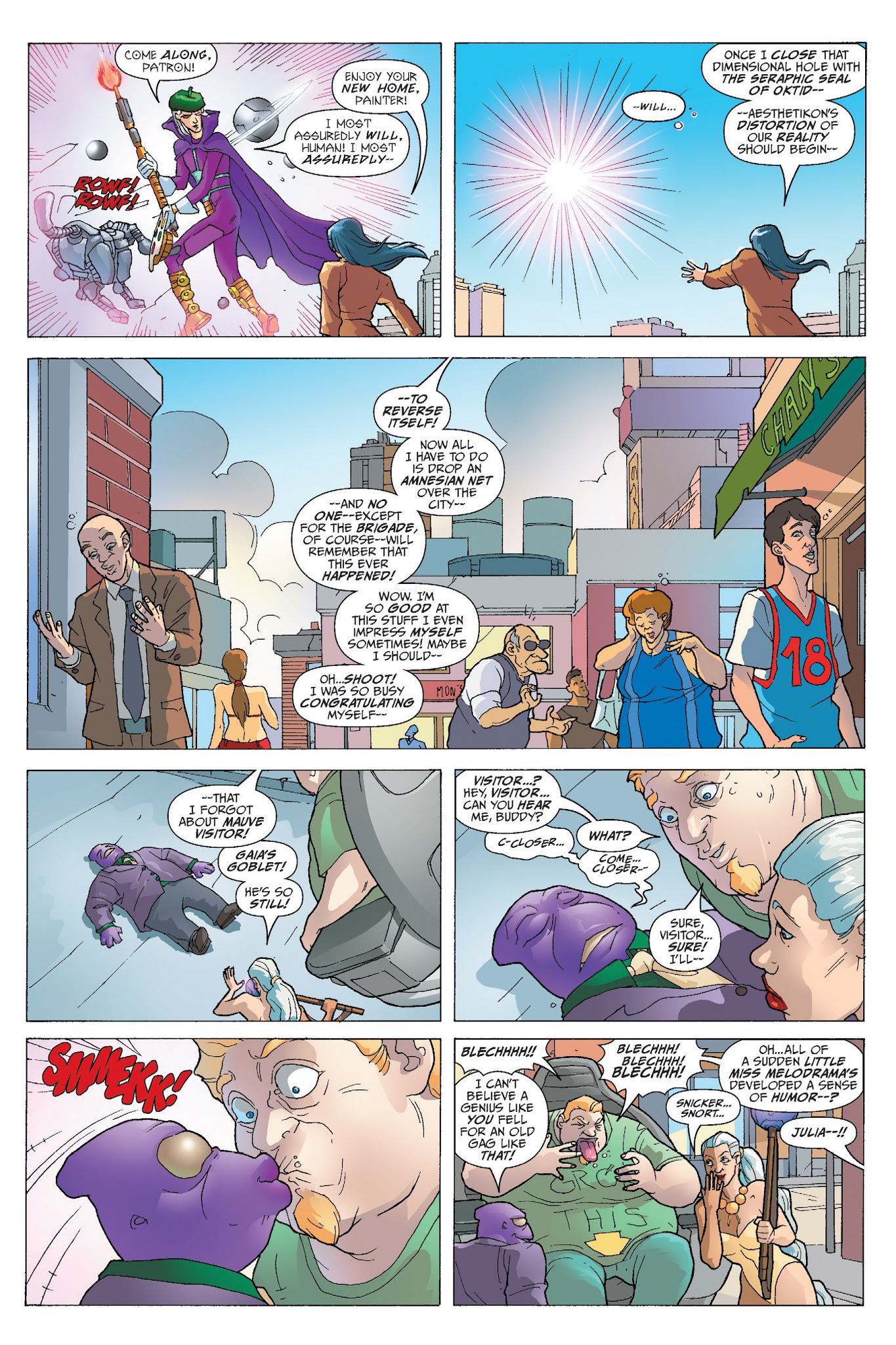 Read online Planetary Brigade comic -  Issue # TPB - 105