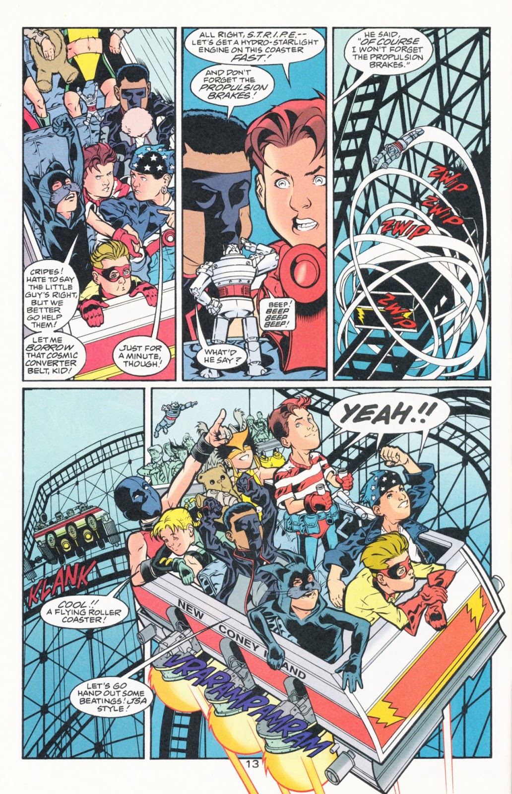 Sins of Youth issue Starwoman & The JSA Jr. - Page 21