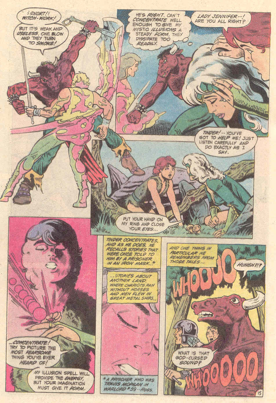 Read online Warlord (1976) comic -  Issue #81 - 16