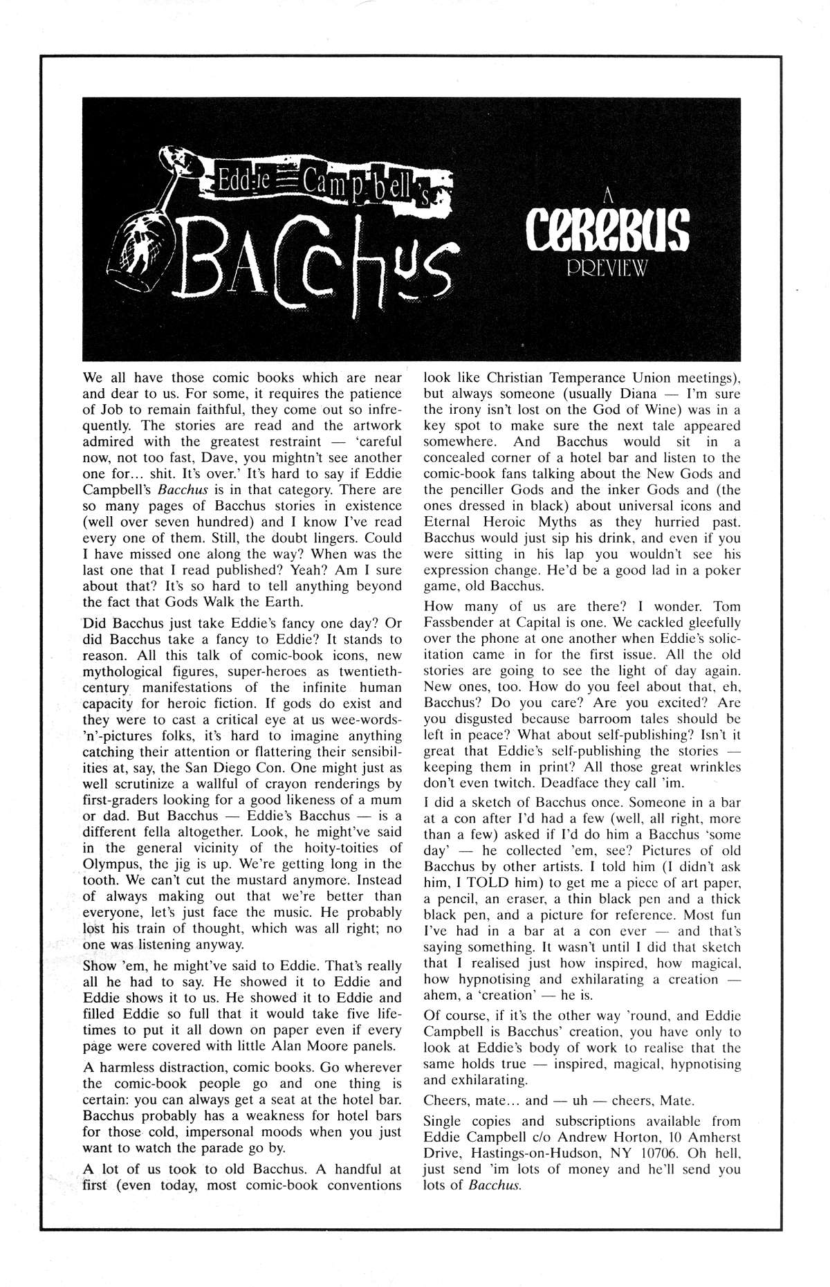 Read online Cerebus comic -  Issue #193 - 32