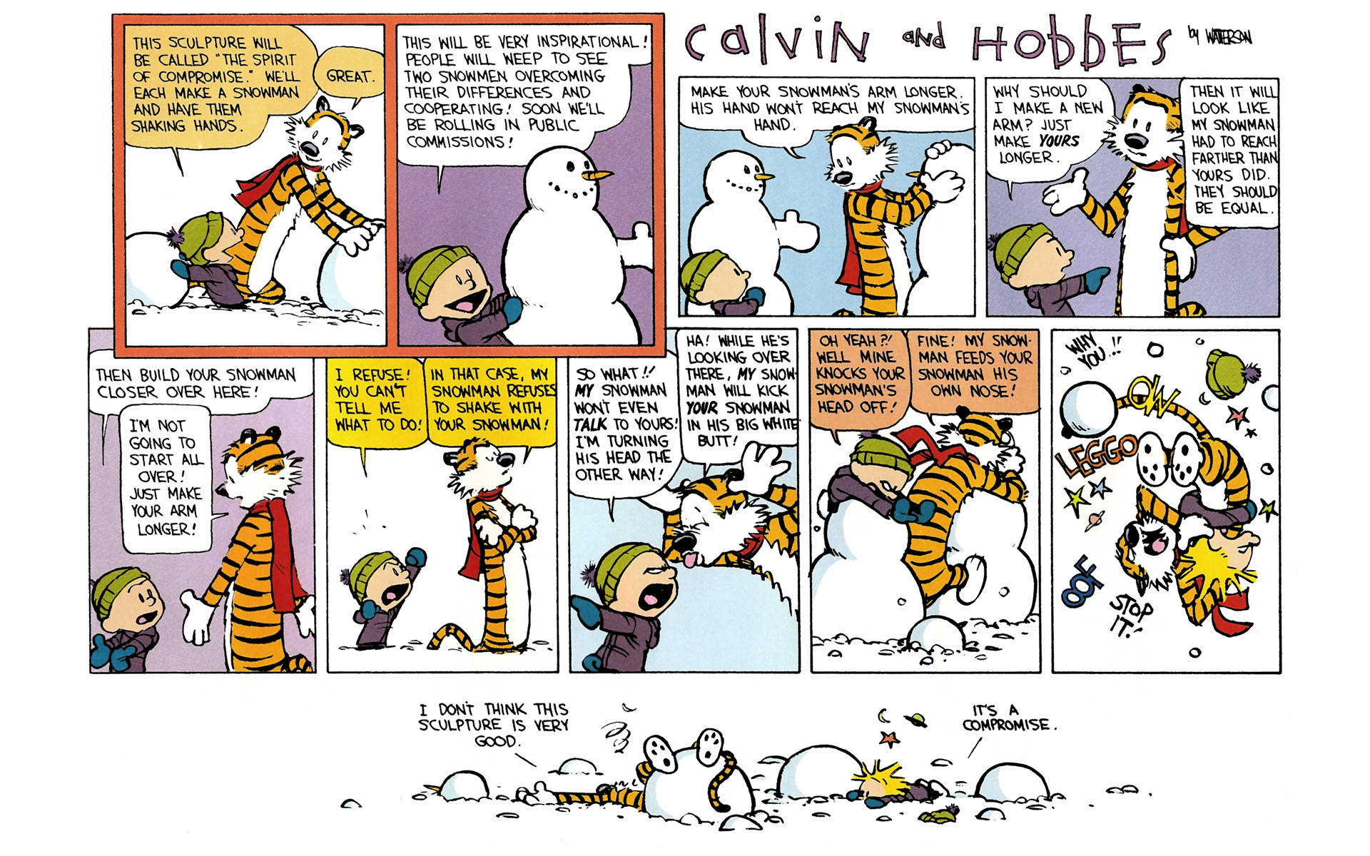 Read online Calvin and Hobbes comic -  Issue #10 - 142