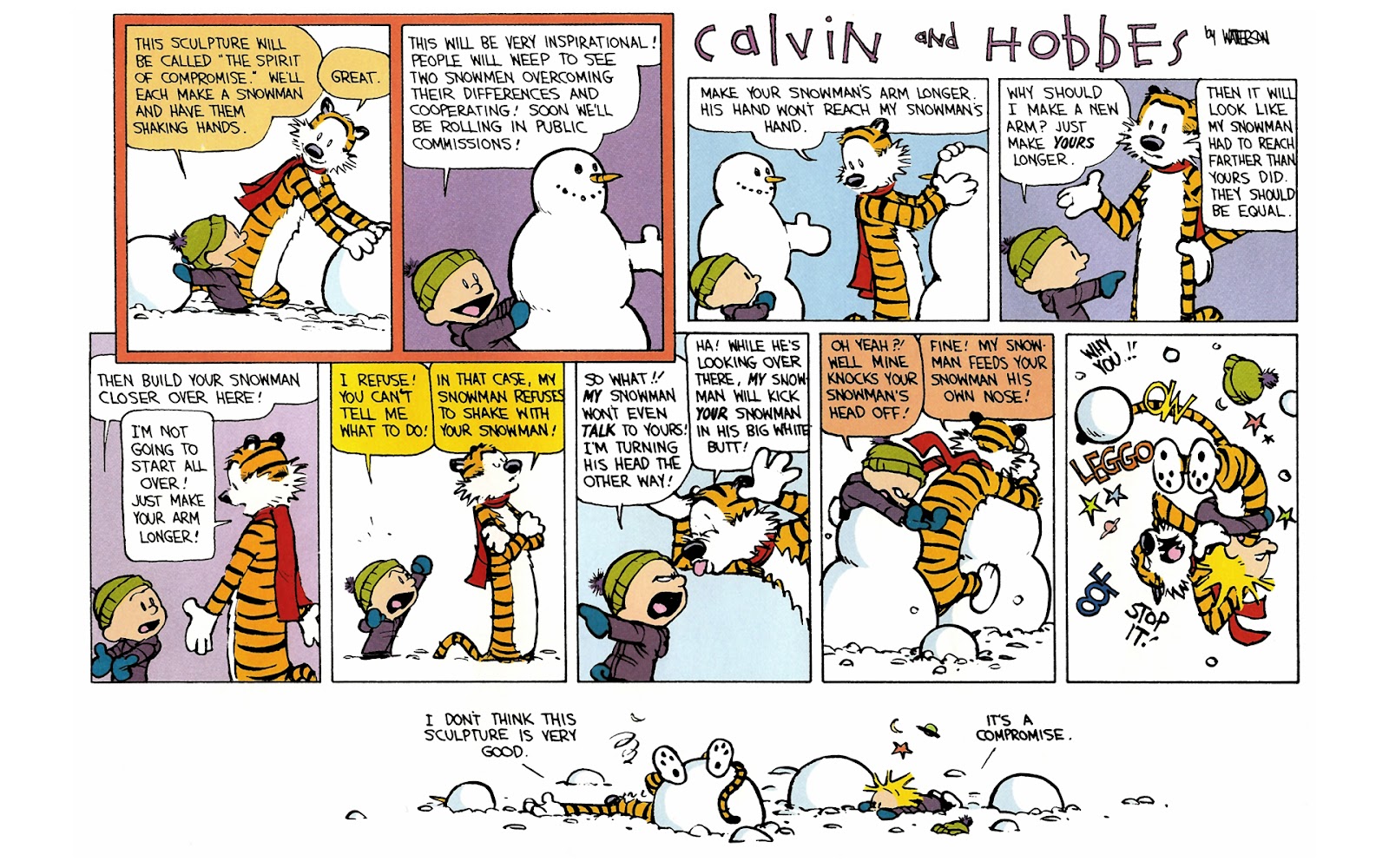 Calvin and Hobbes issue 10 - Page 142