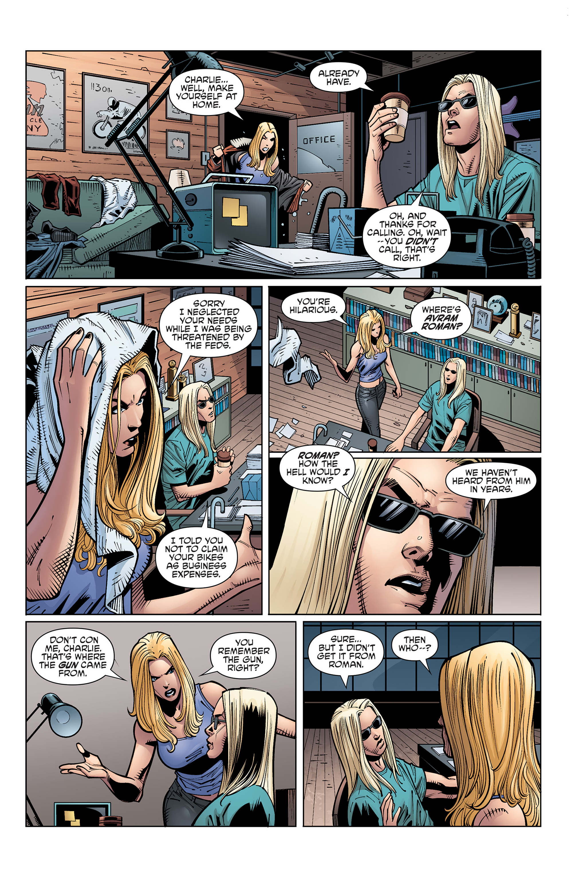 Read online Barb Wire (2015) comic -  Issue #7 - 19