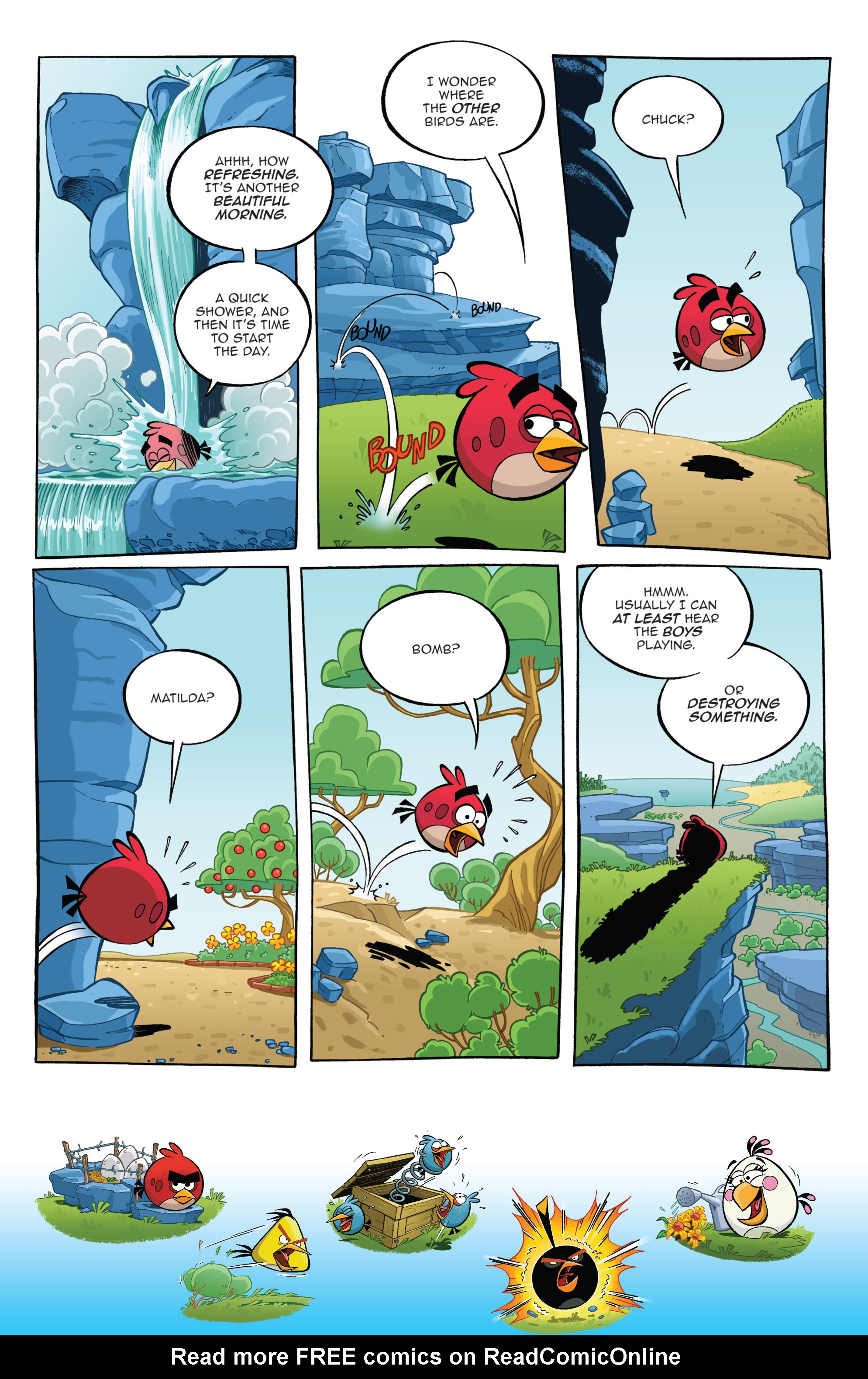 Read online Angry Birds Comics (2016) comic -  Issue #1 - 4