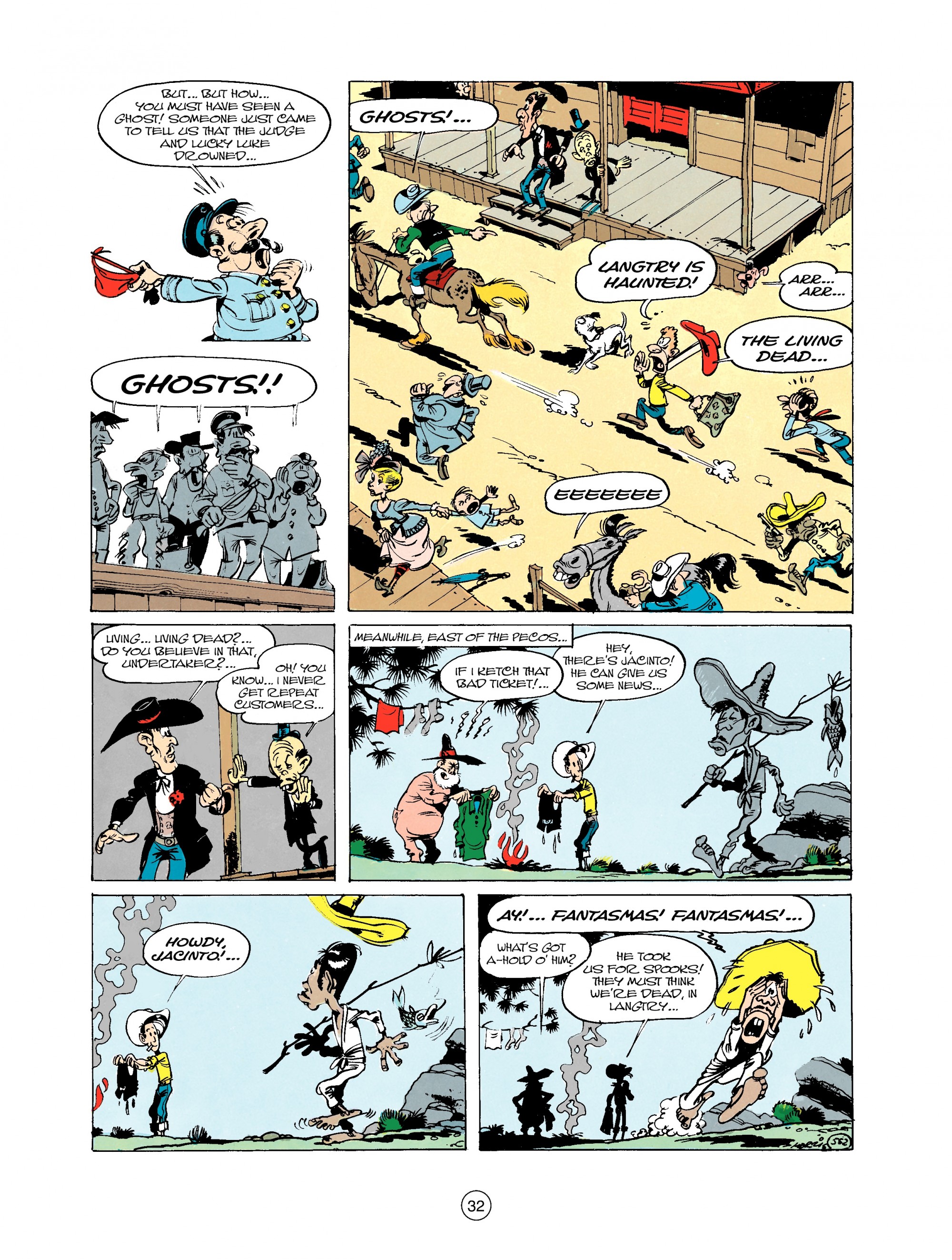 Read online A Lucky Luke Adventure comic -  Issue #24 - 32