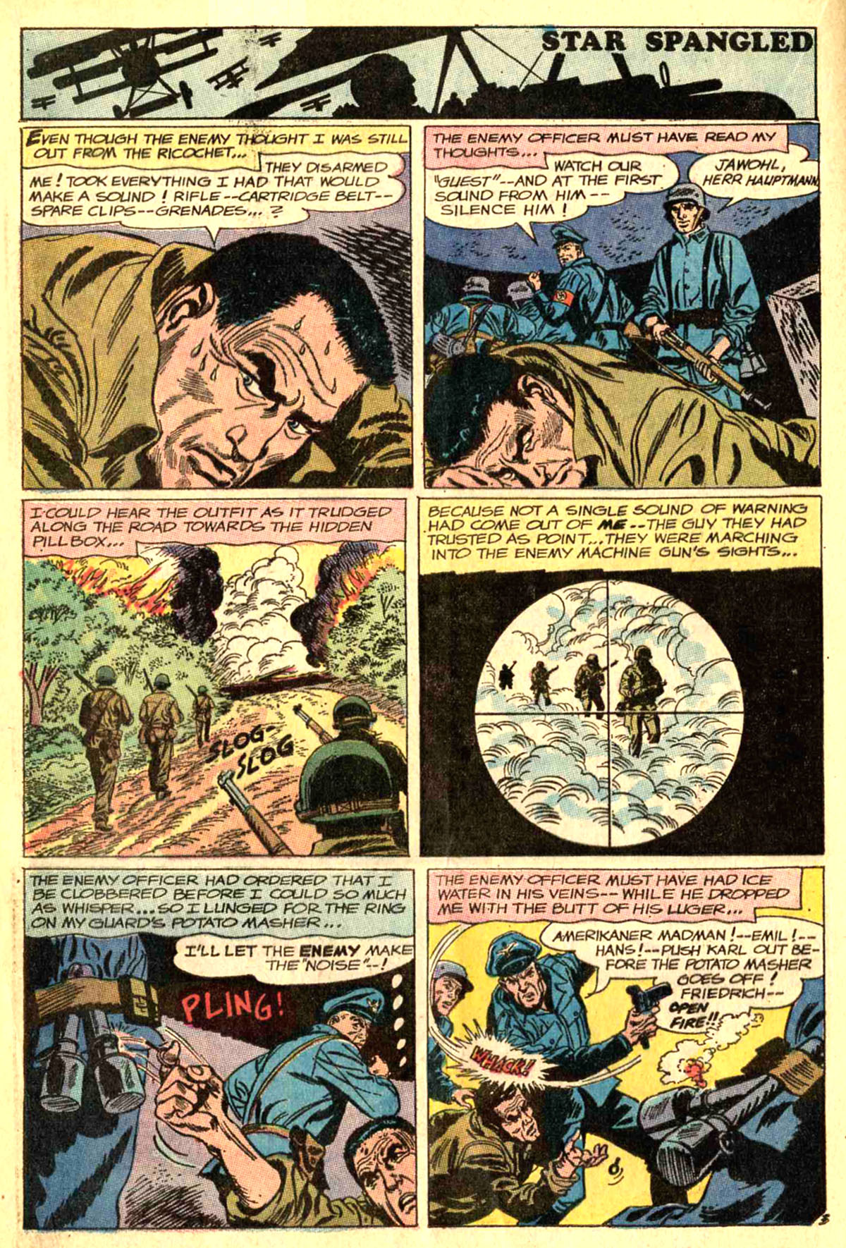 Read online Star Spangled War Stories (1952) comic -  Issue #158 - 17