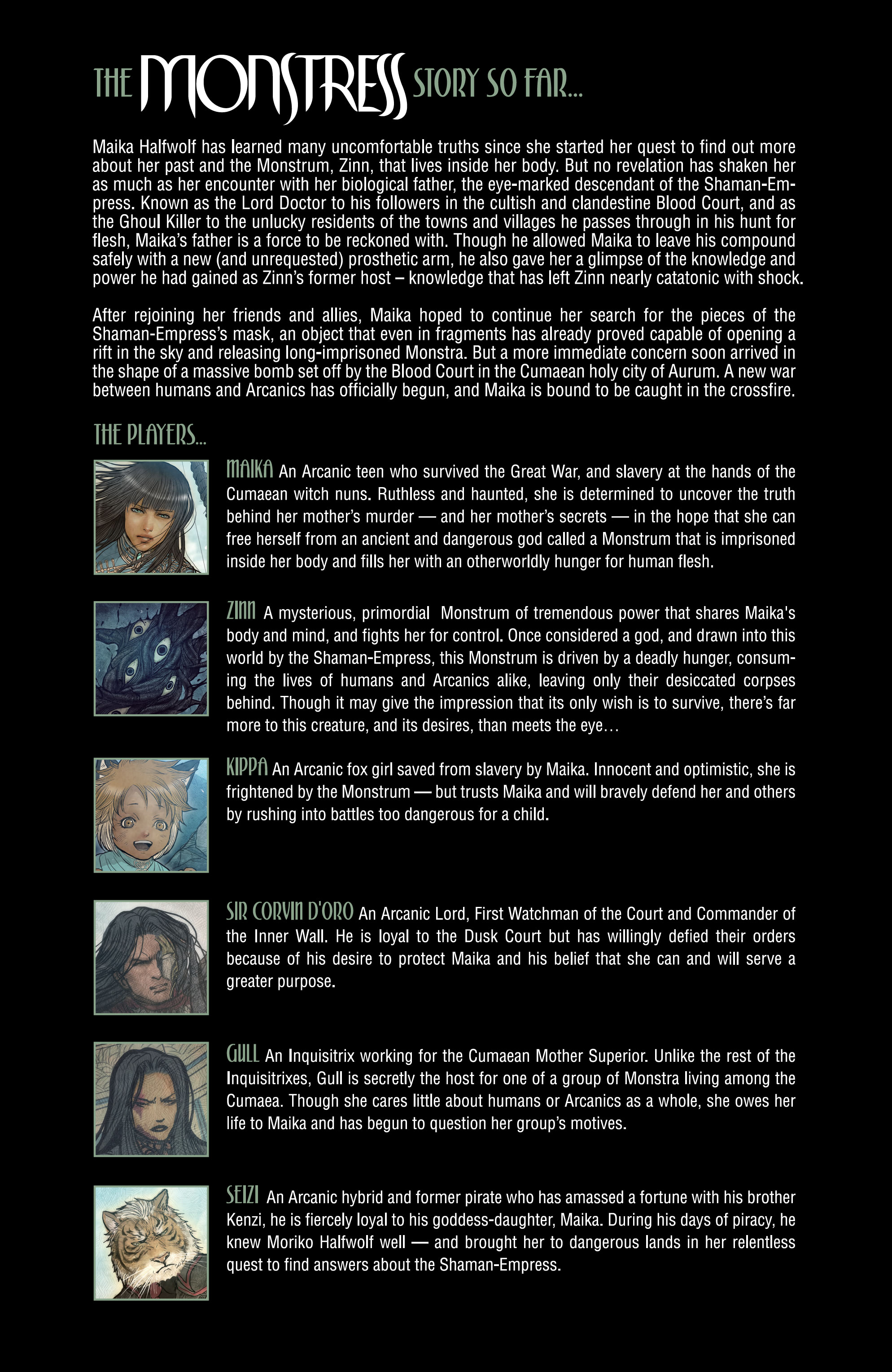 Read online Monstress comic -  Issue #25 - 2